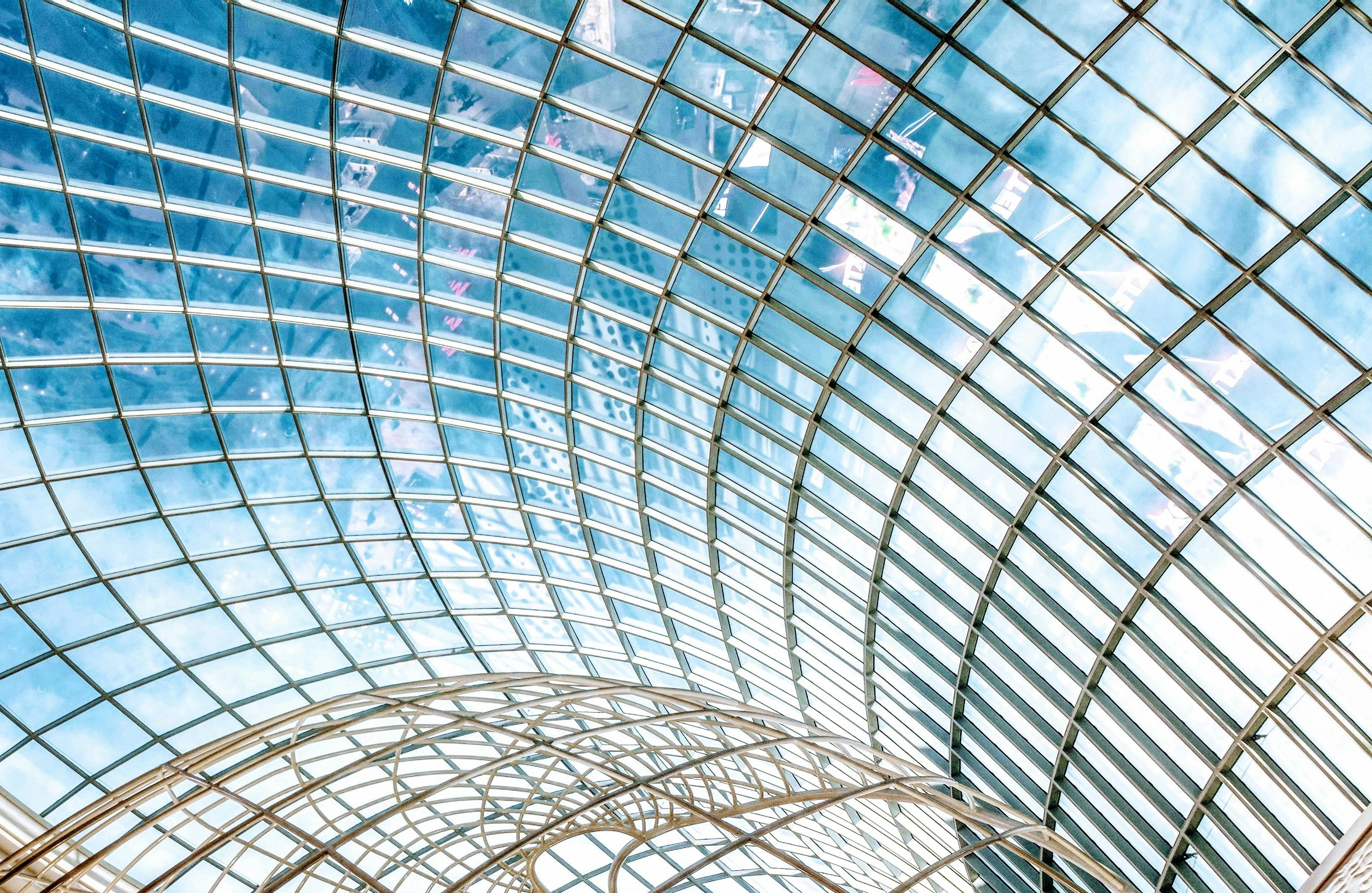 Futuristic Glass Dome Architecture