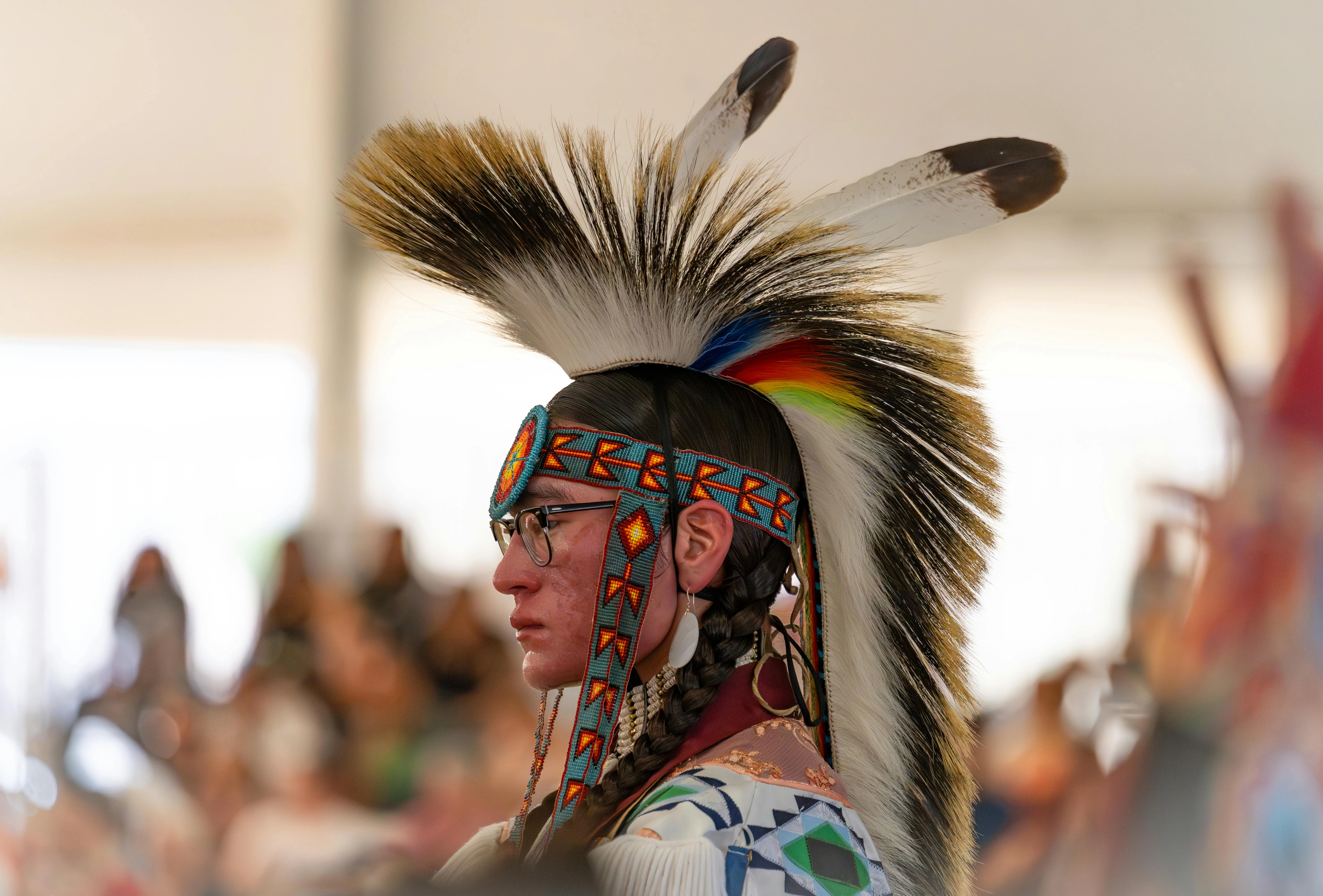 Native American Ceremonial Headdress Native American Ceremonial Headdress