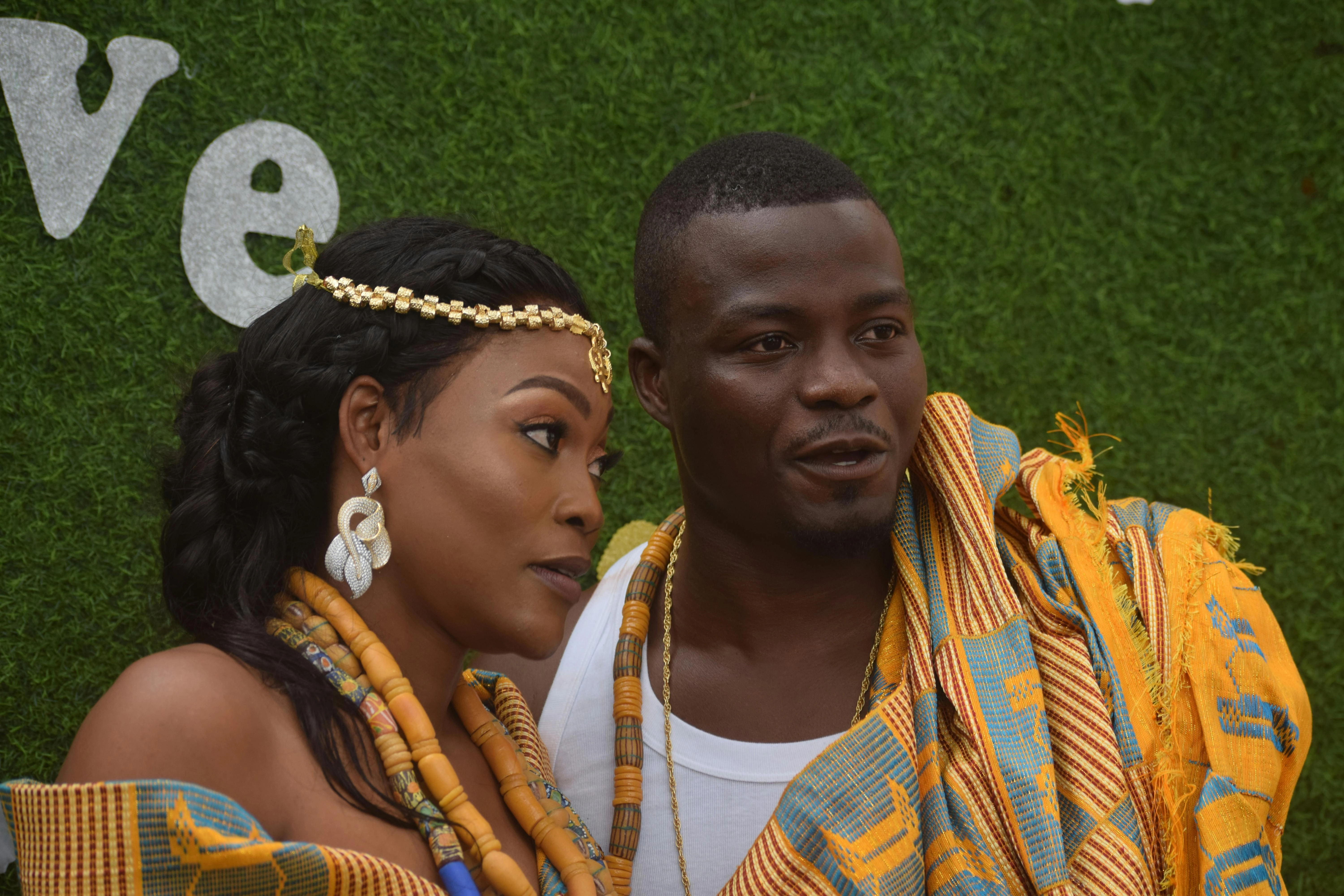 African Traditional Wedding Couple