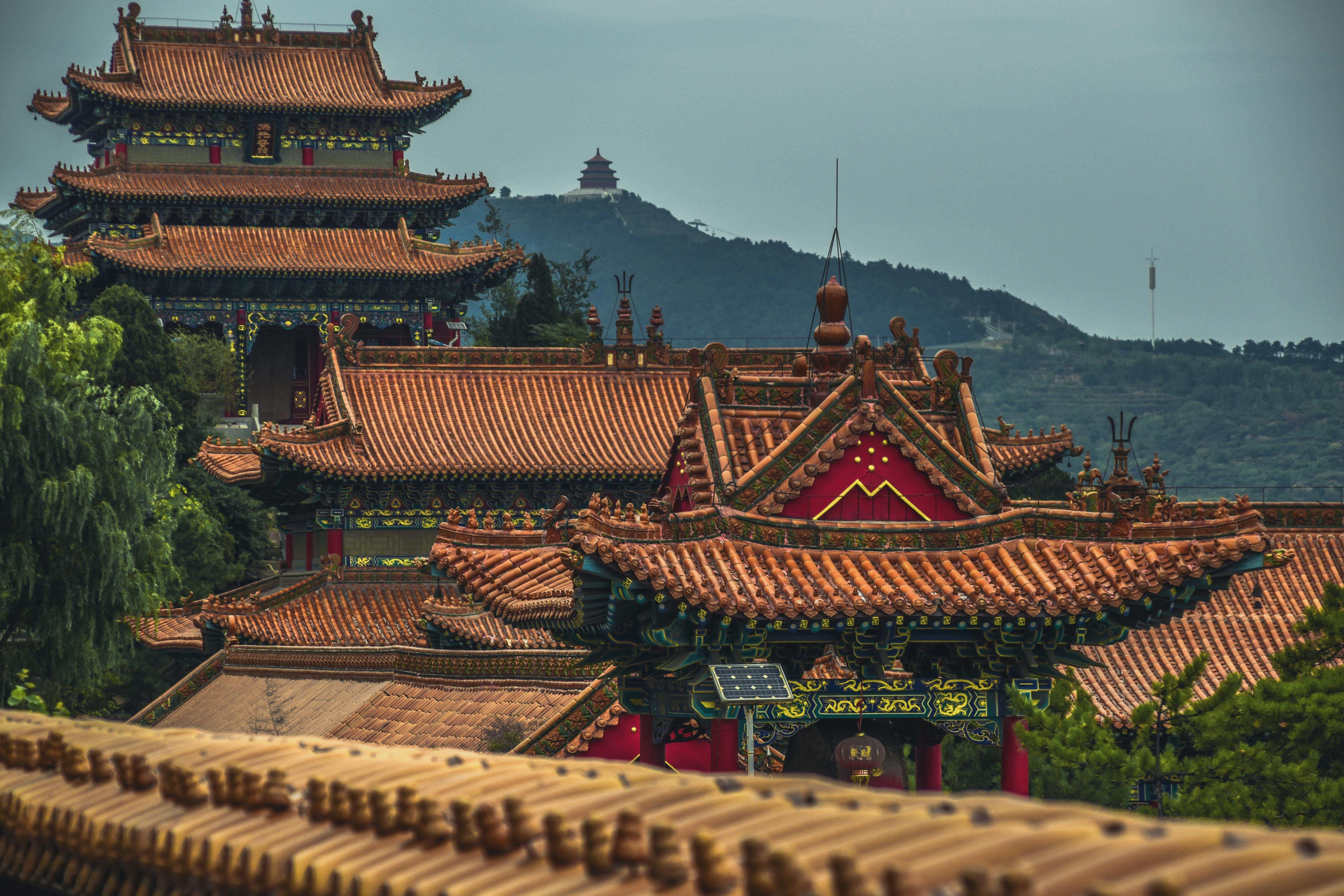 Ancient Chinese Temple Complex