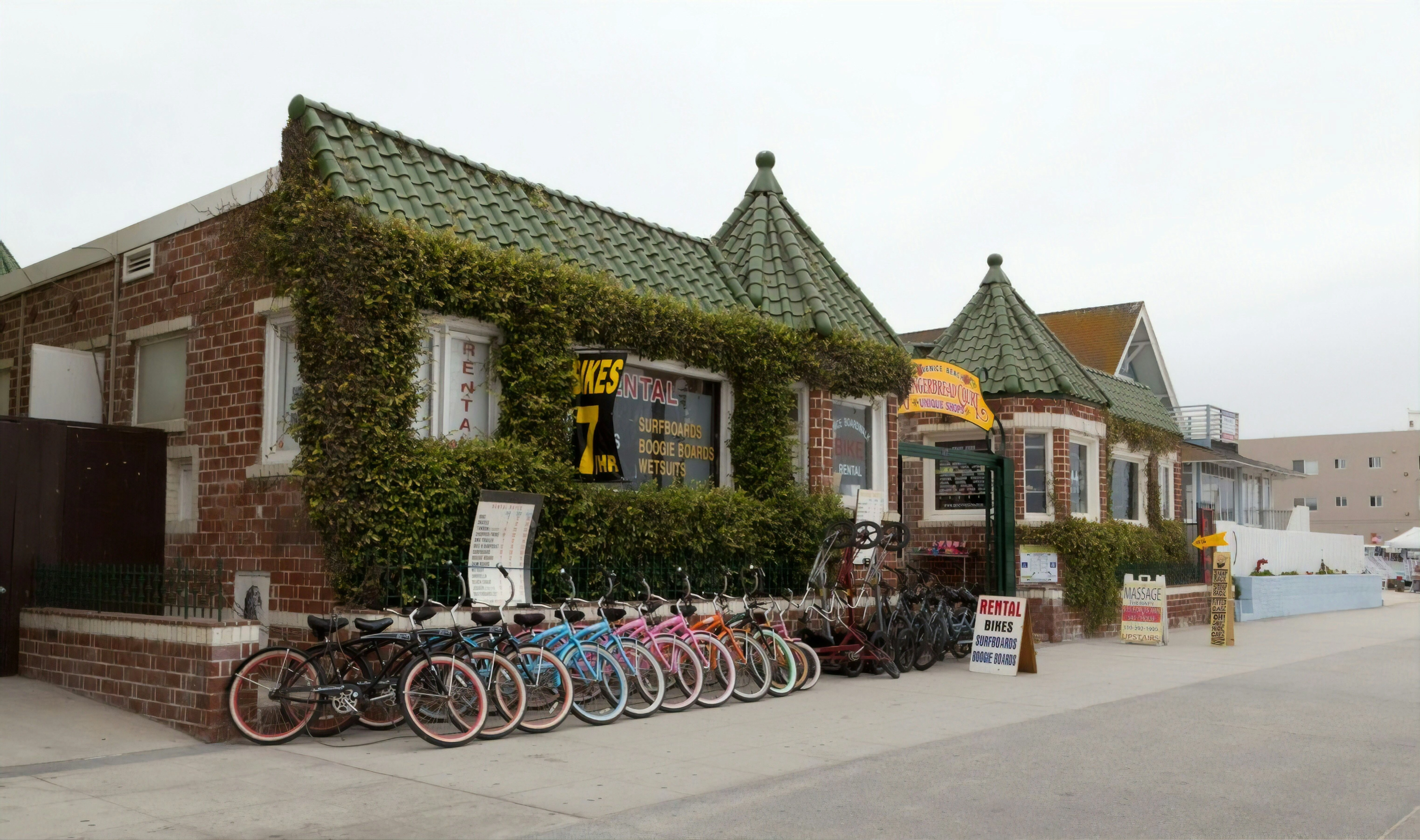Beach Rental Shop Facade