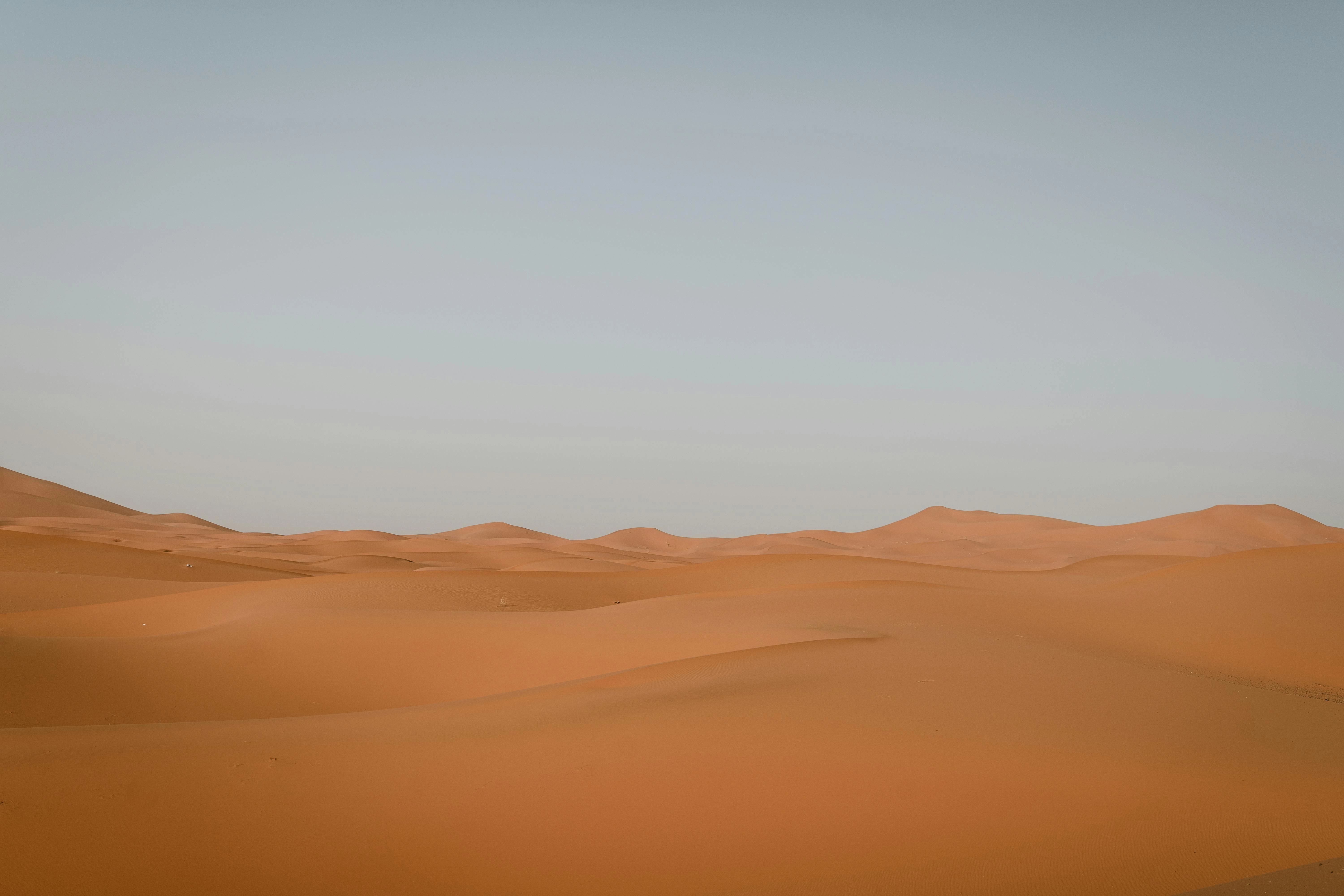 Serene Desert Sand Dunes