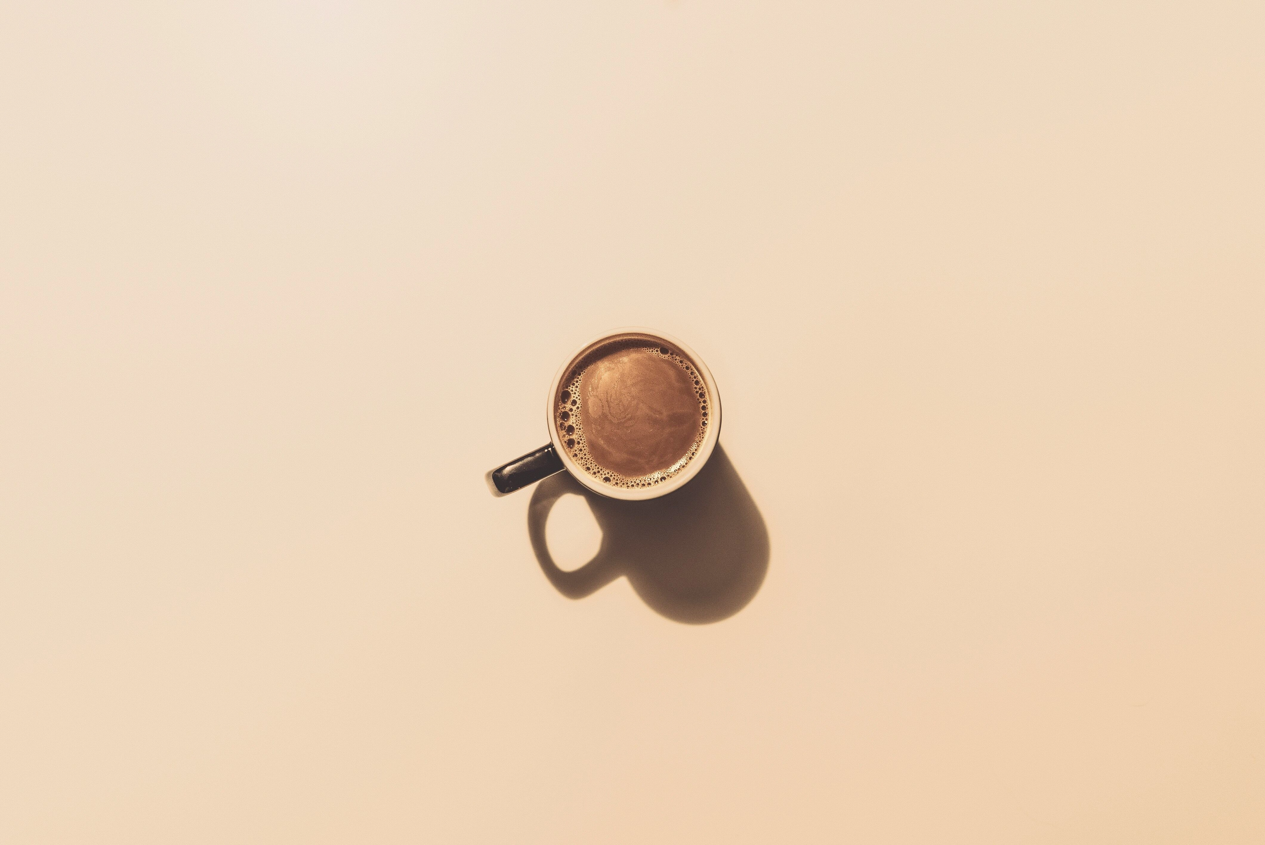 Coffee Cup on Beige