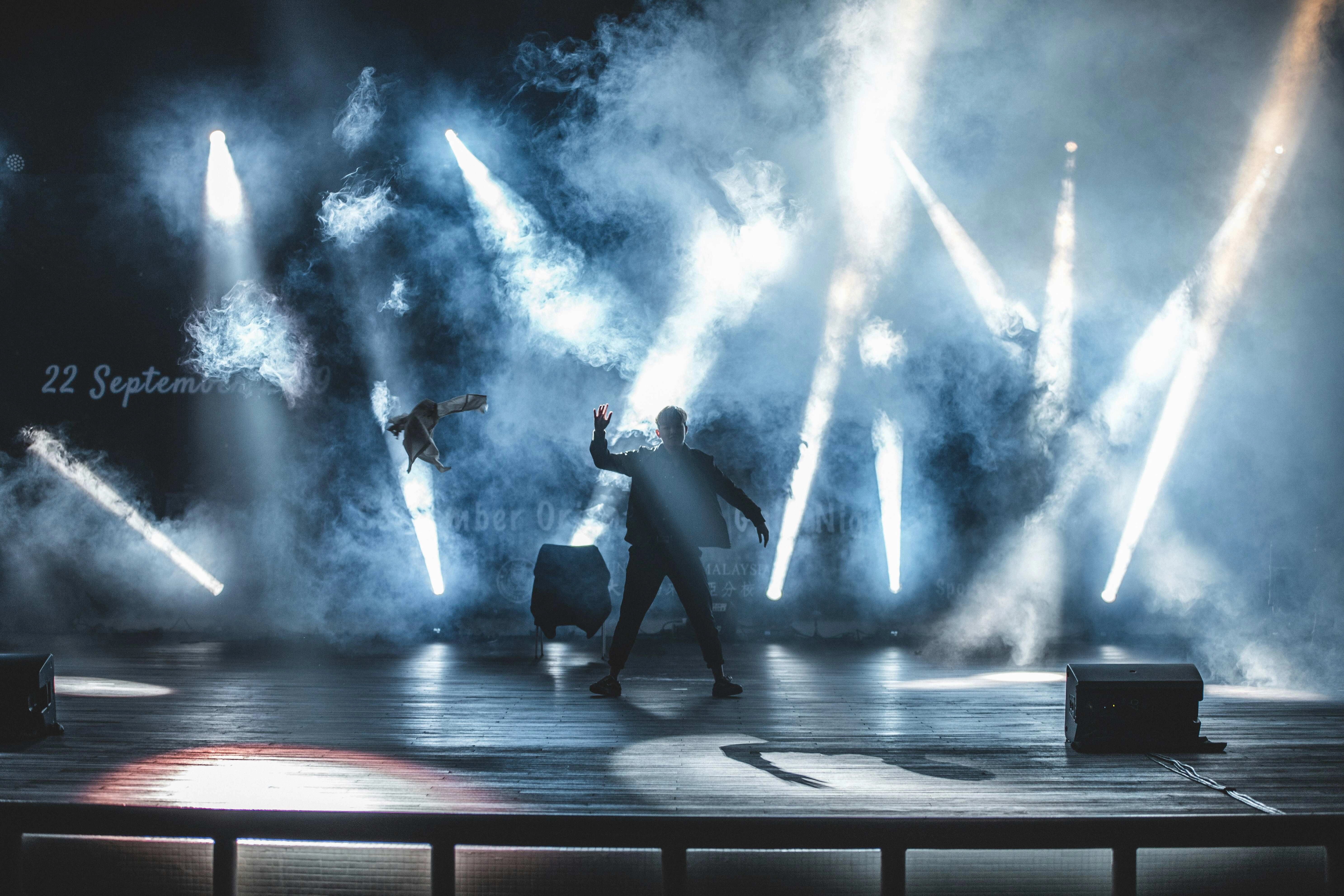 Dramatic Concert Stage Performance Dramatic Concert Stage Performance