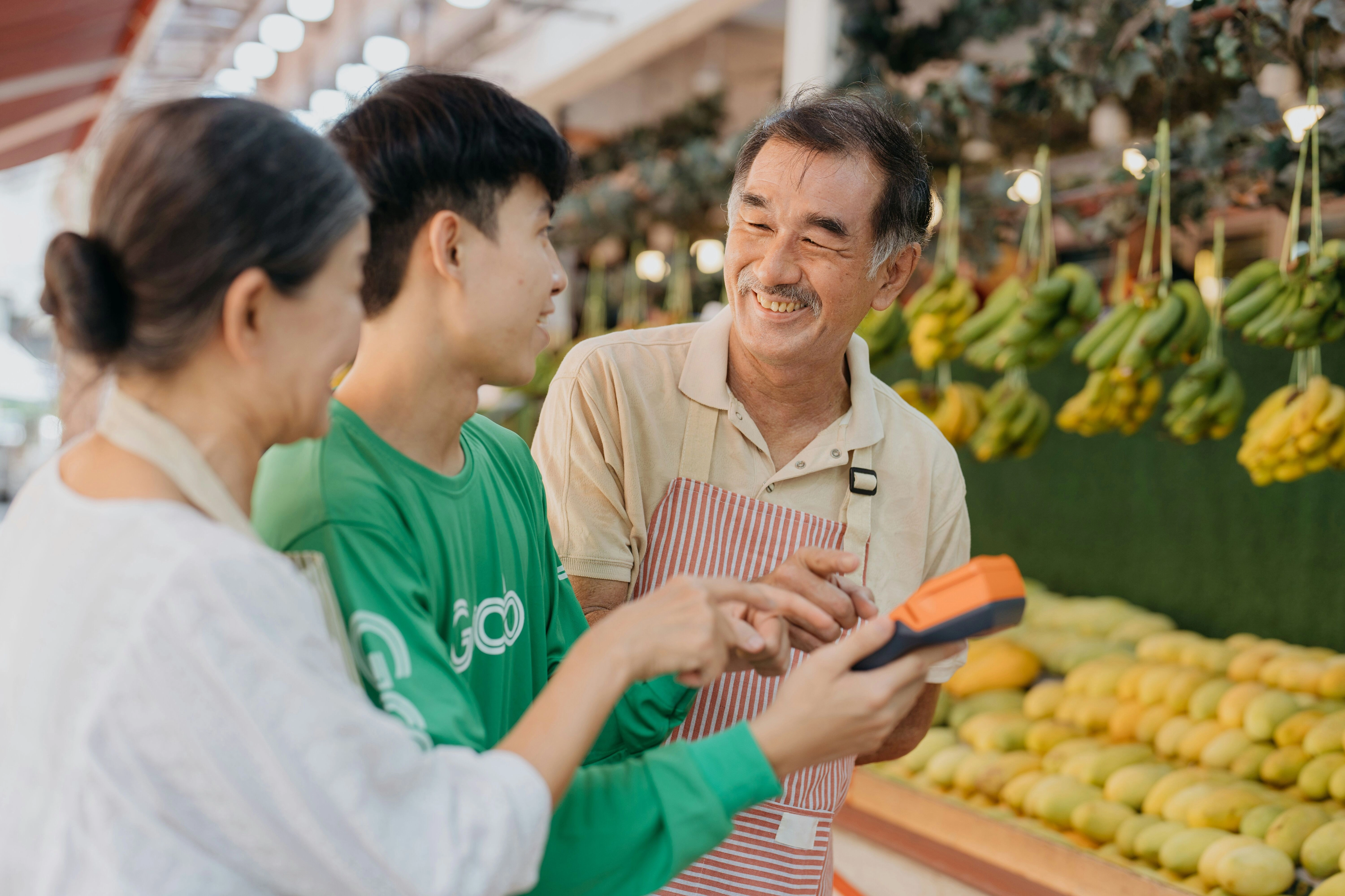 Produce Market Generational Interaction Produce Market Generational Interaction