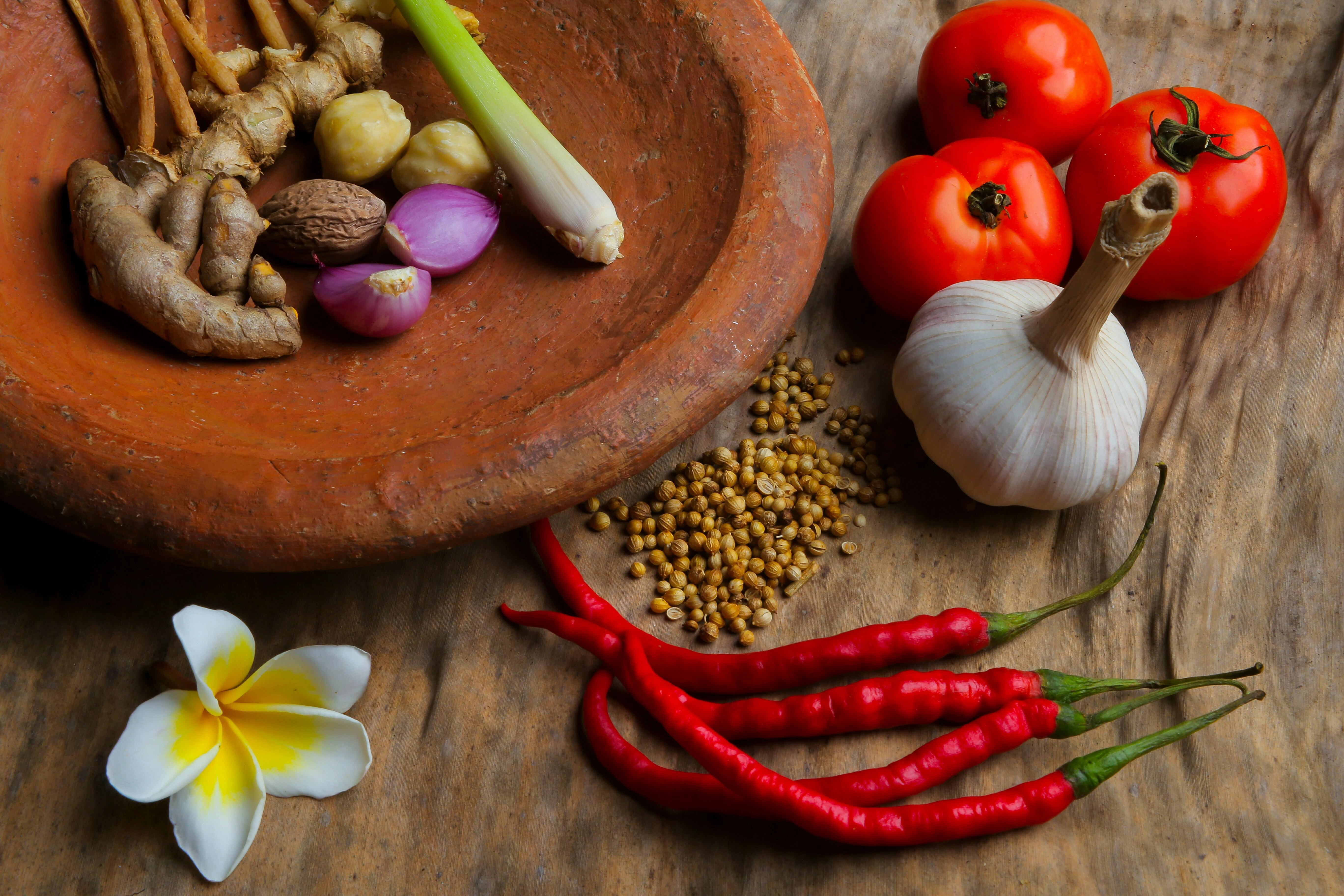 Vibrant Asian Cooking Ingredients Vibrant Asian Cooking Ingredients
