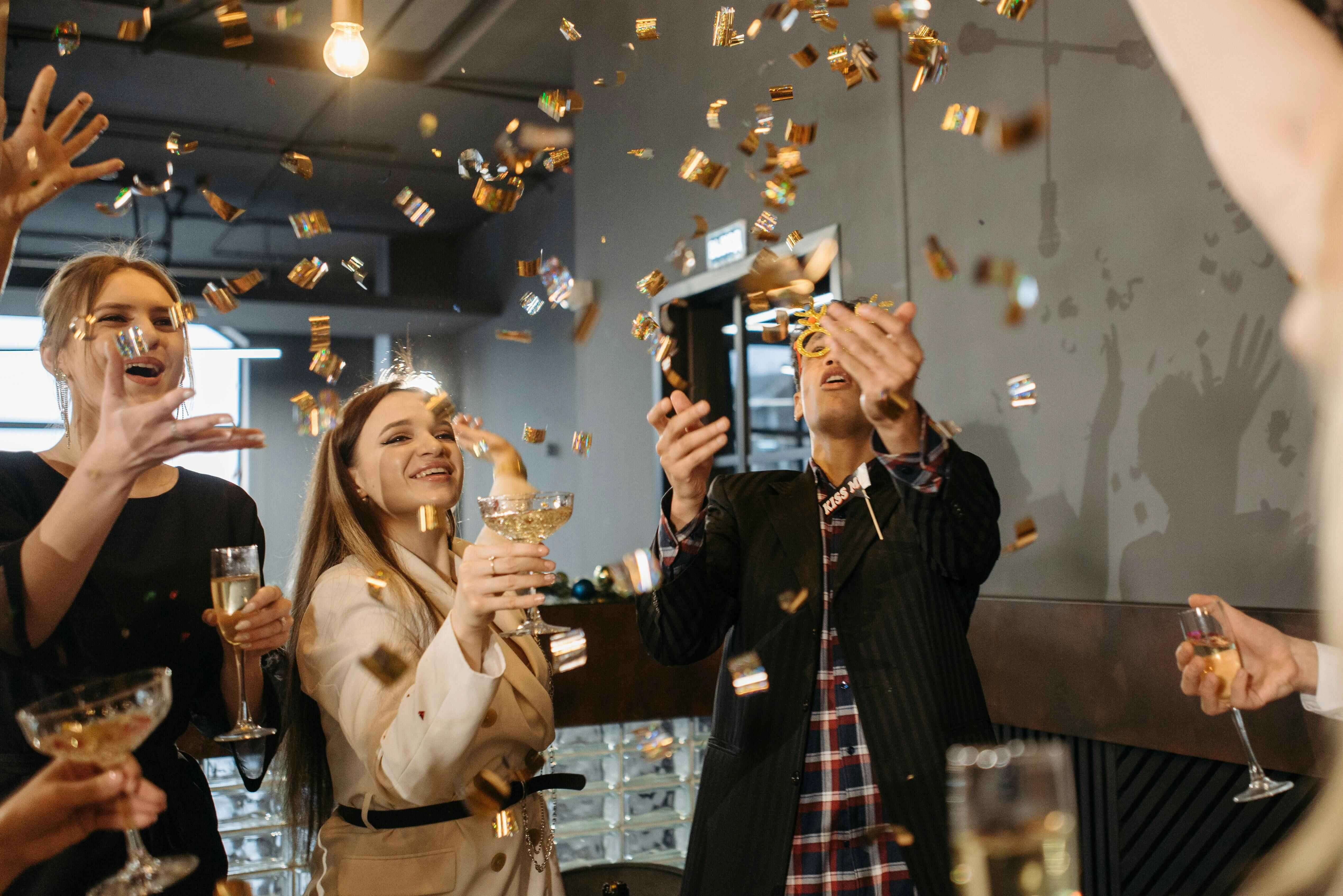 Celebratory Confetti Office Party Celebratory Confetti Office Party