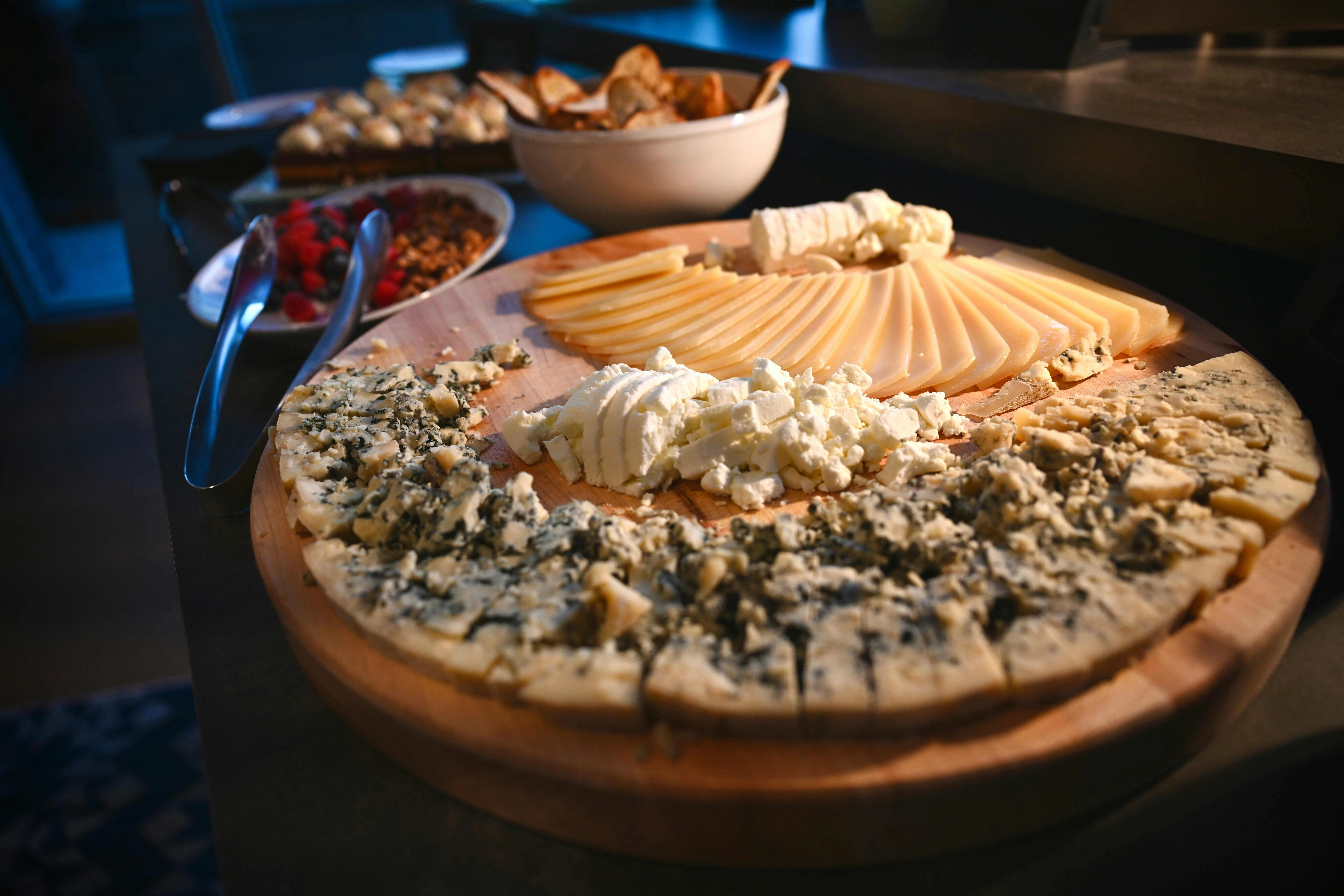 Gourmet Cheese Board Spread Gourmet Cheese Board Spread