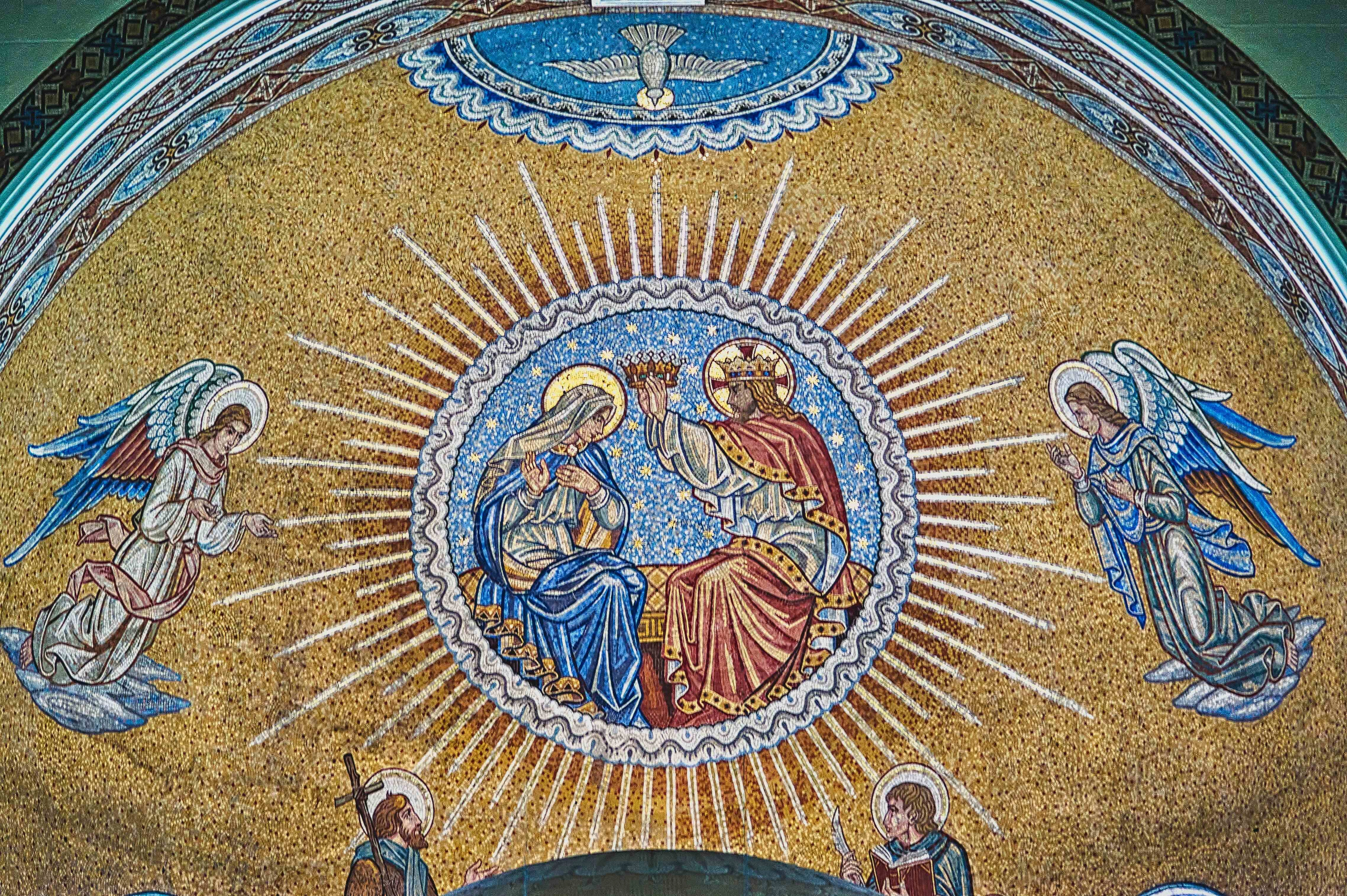 Ornate Religious Mosaic Artwork