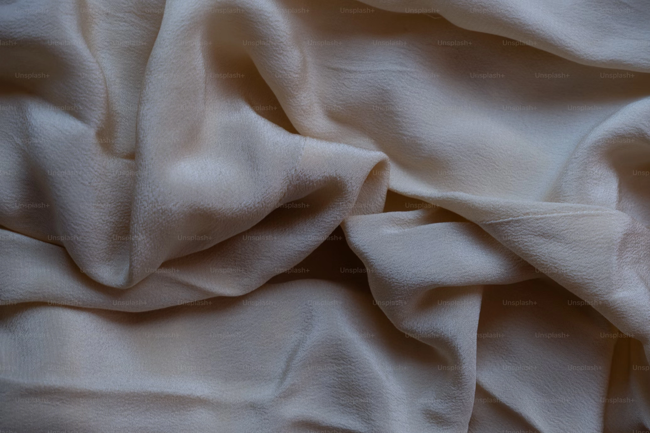 Soft Creased White Fabric Soft Creased White Fabric