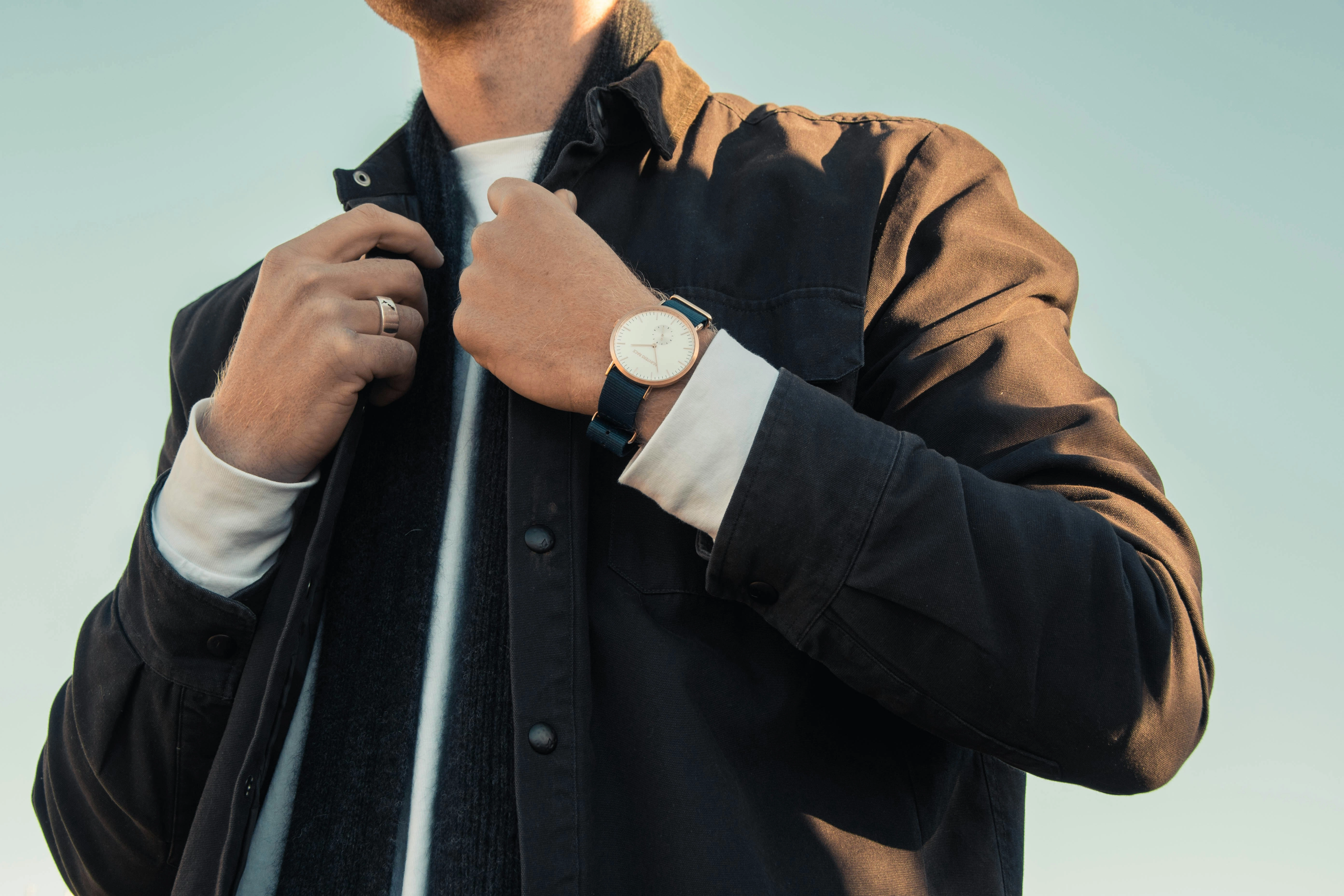 Stylish Man's Wrist Watch