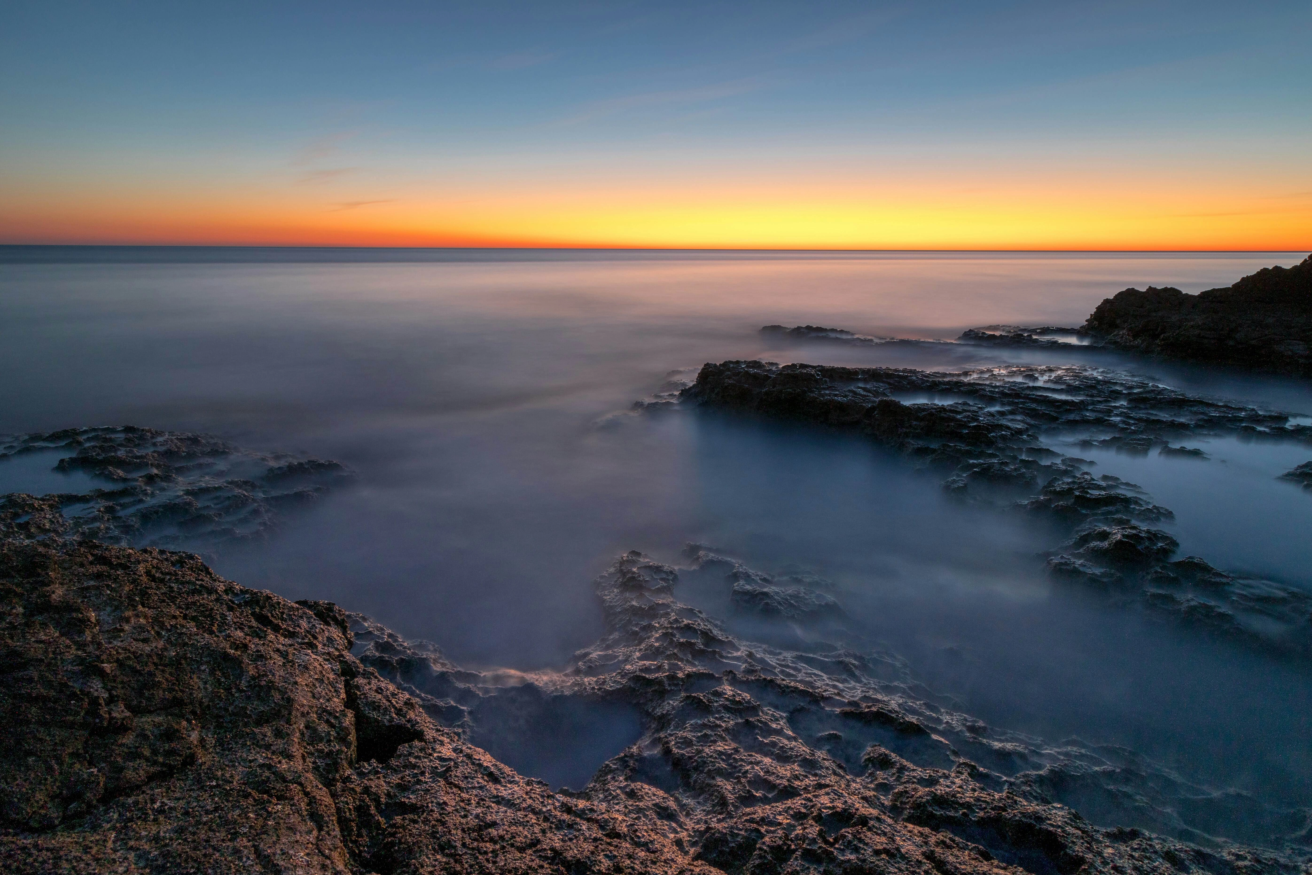 Serene Coastal Sunset Serene Coastal Sunset