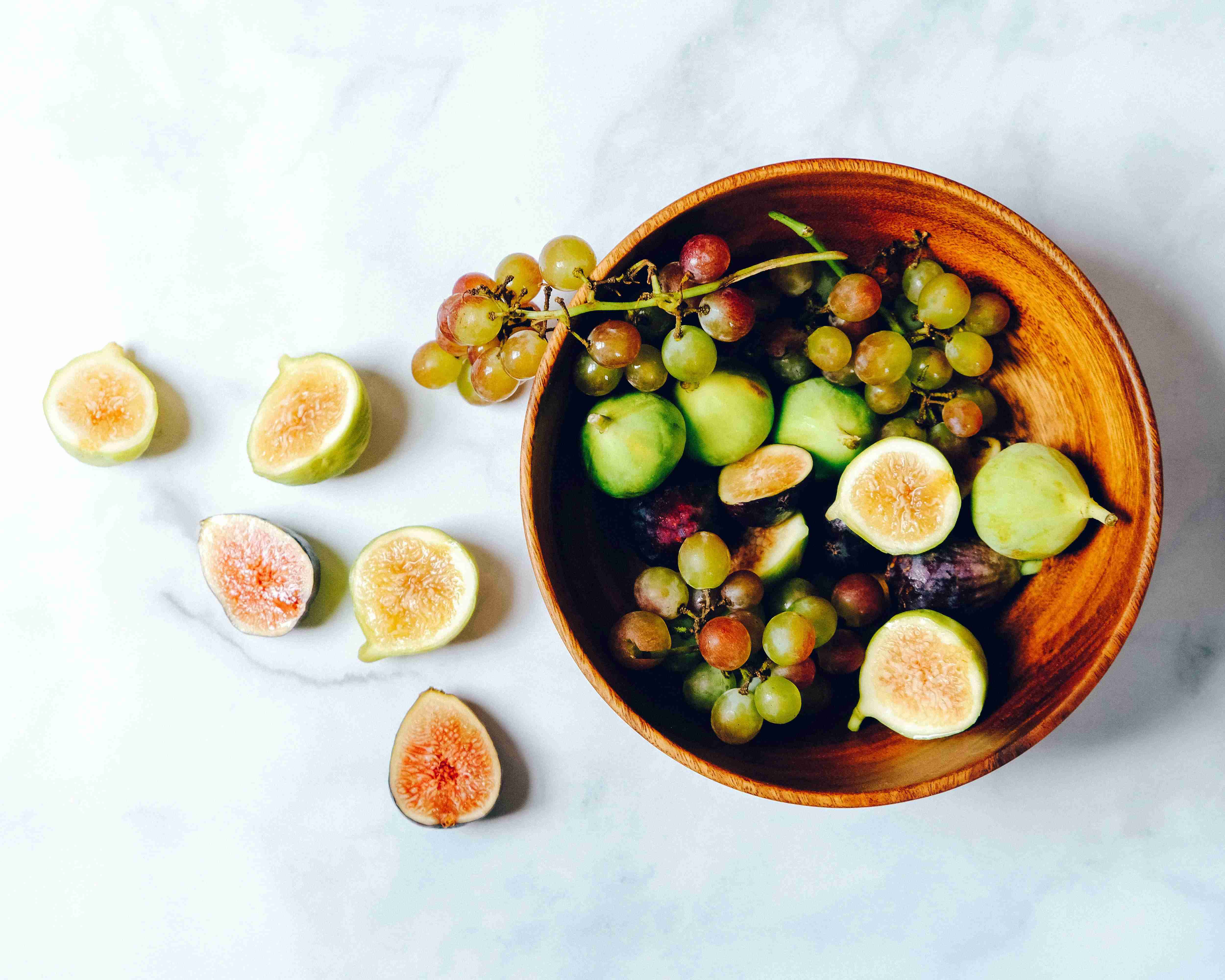 Fresh Figs and Grapes Fresh Figs and Grapes