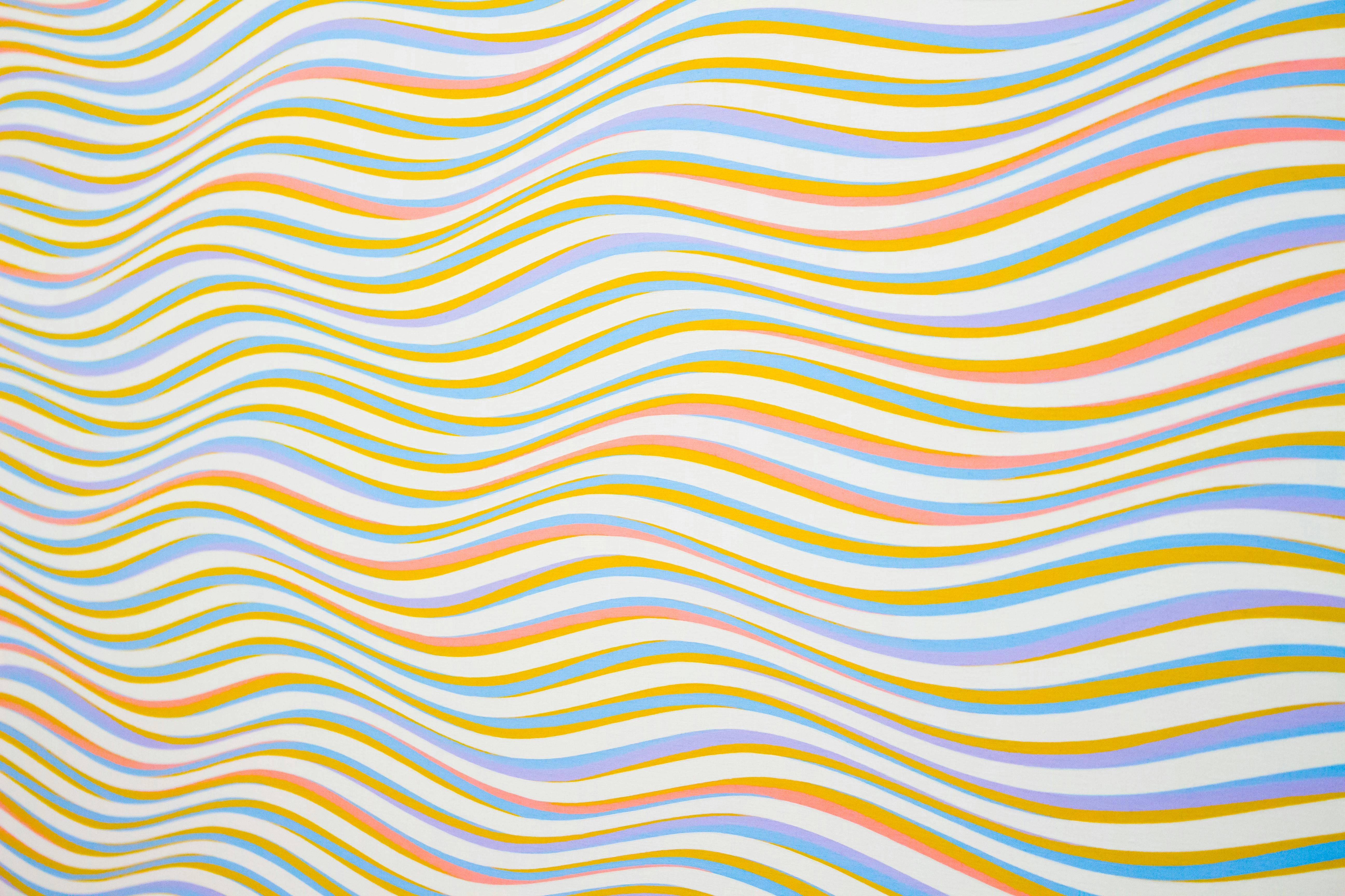 Pastel Wavy Striped Pattern Pastel Wavy Striped Pattern