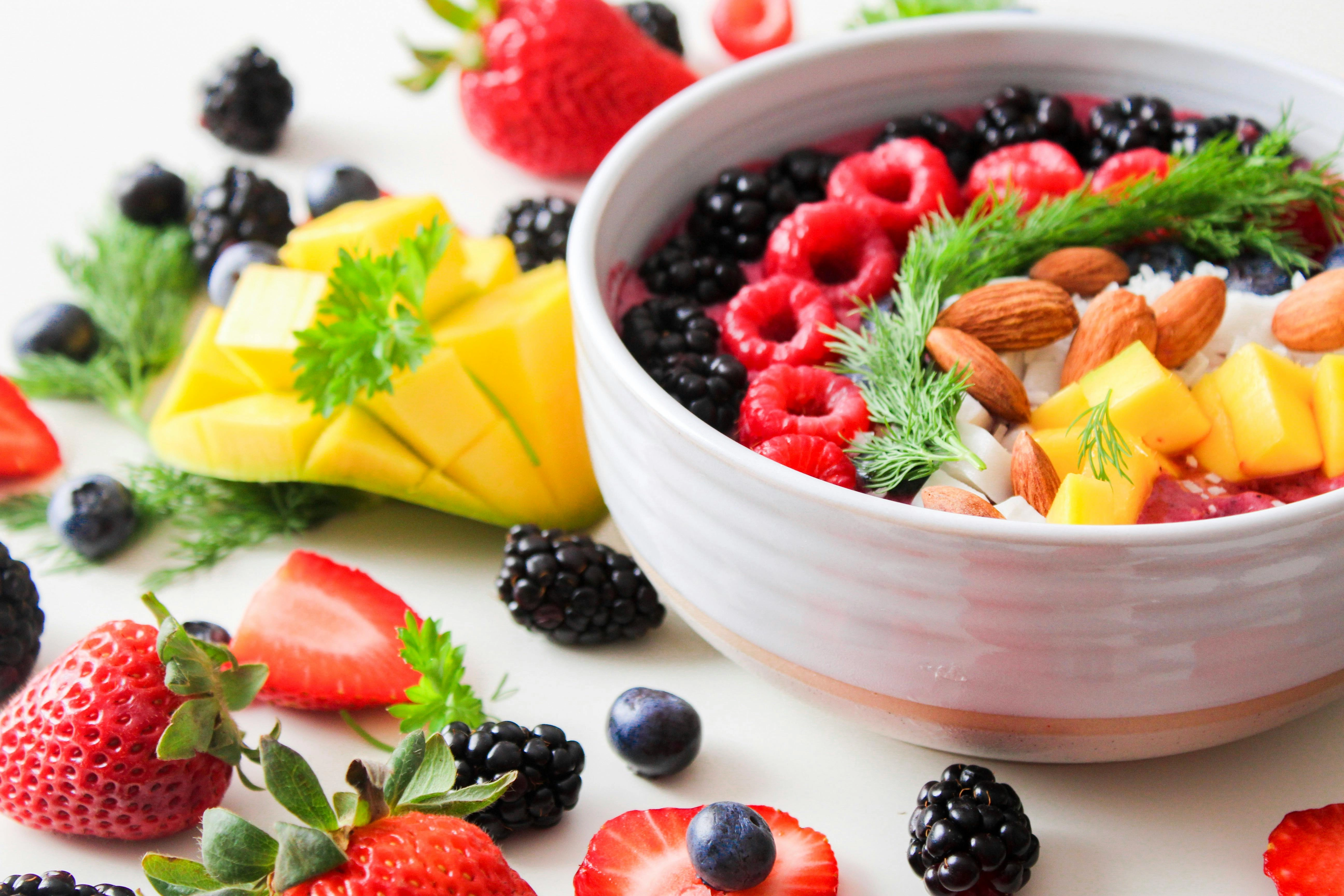 Vibrant Fruit and Nut Bowl Vibrant Fruit and Nut Bowl