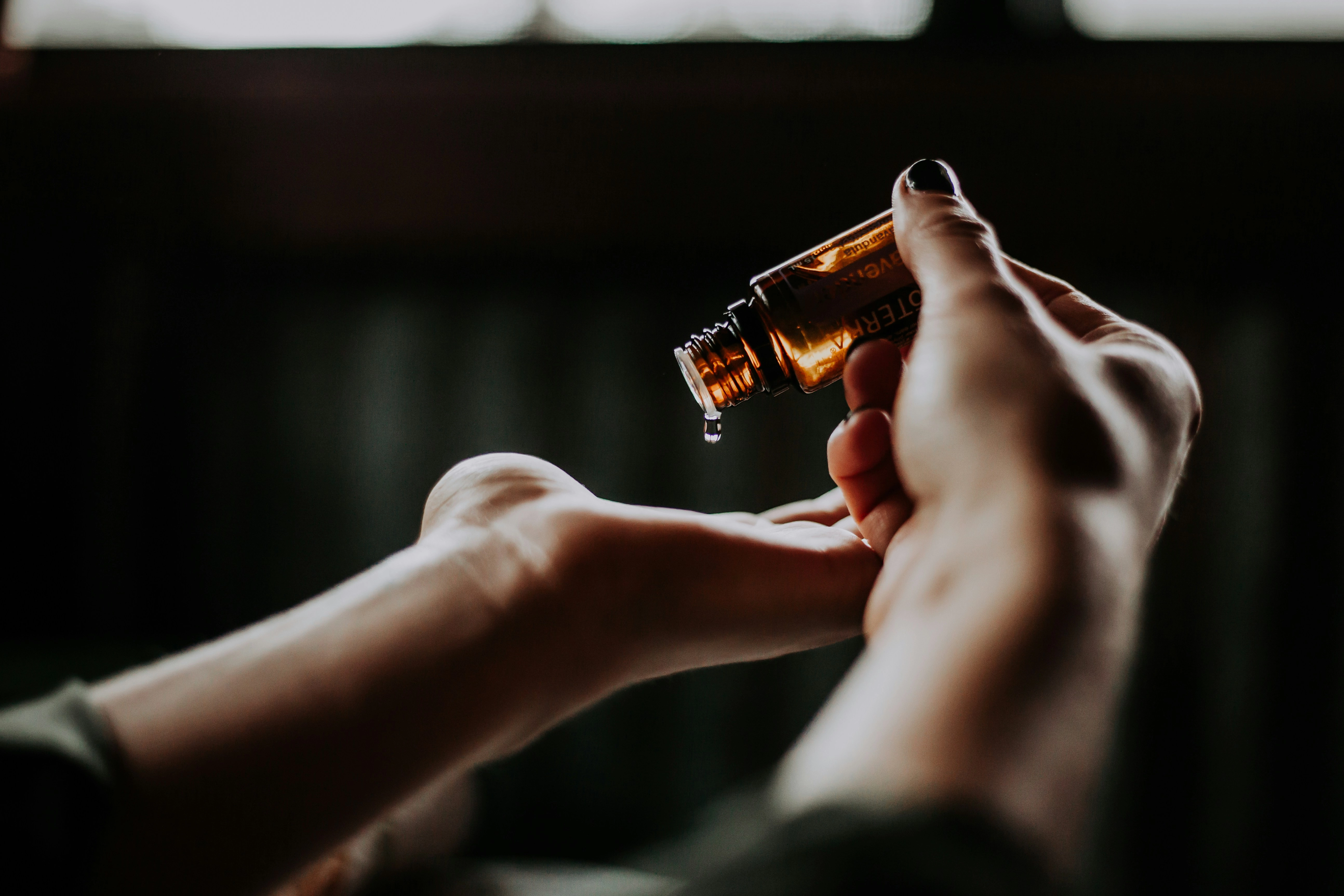 Essential Oil Drop Application Essential Oil Drop Application