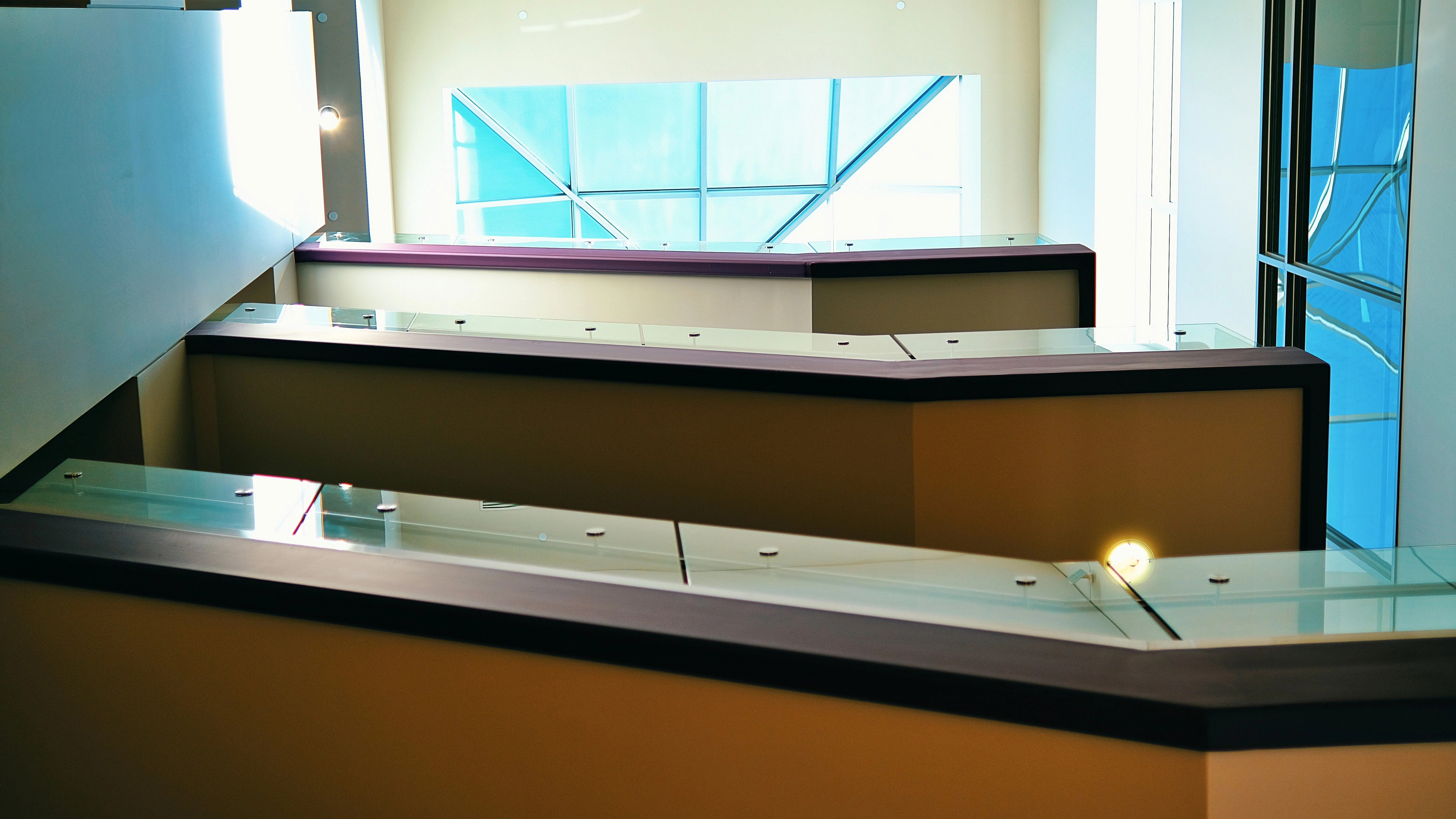 Modern Tiered Reception Desk