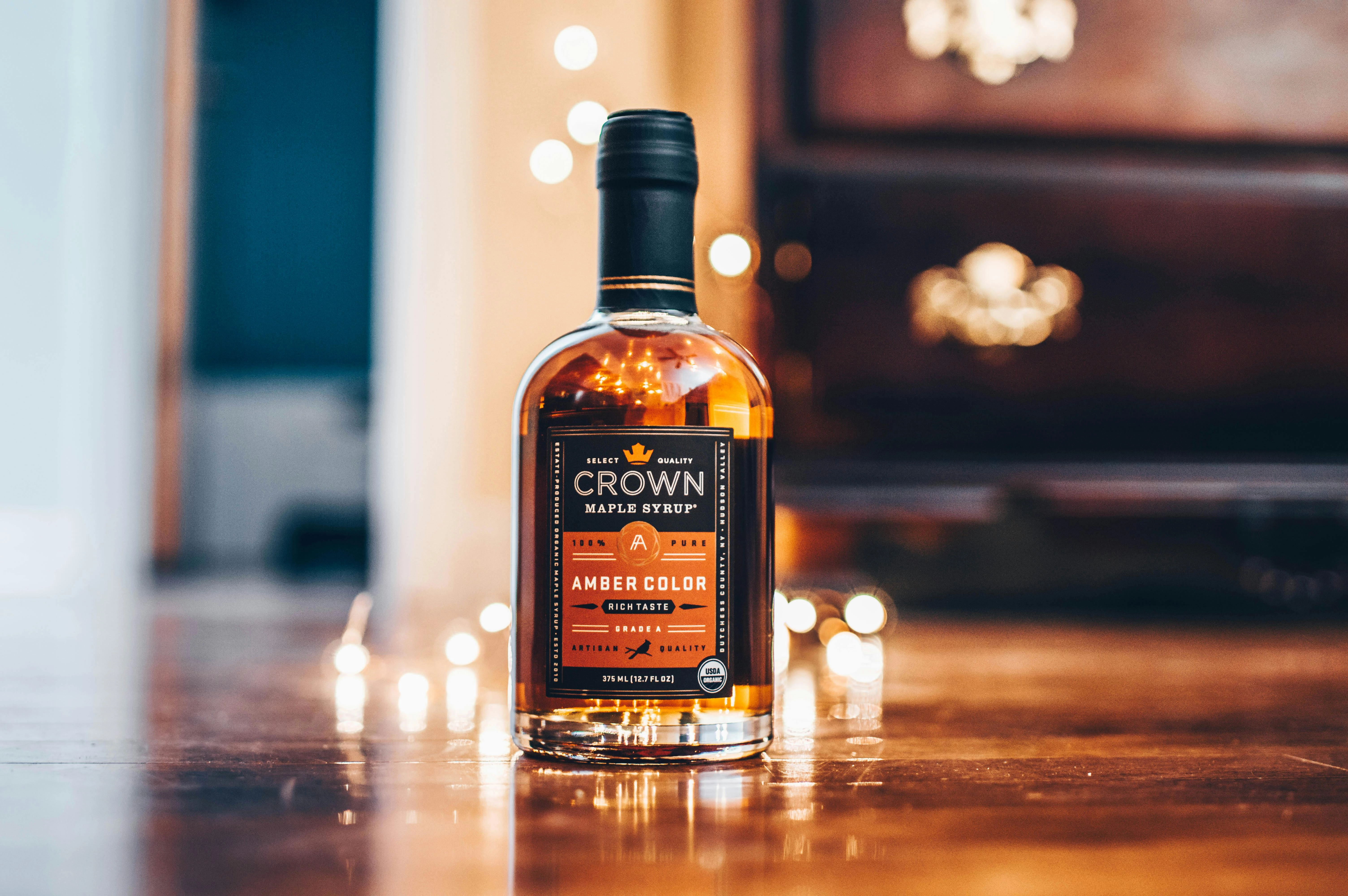 Crown Maple Syrup Bottle