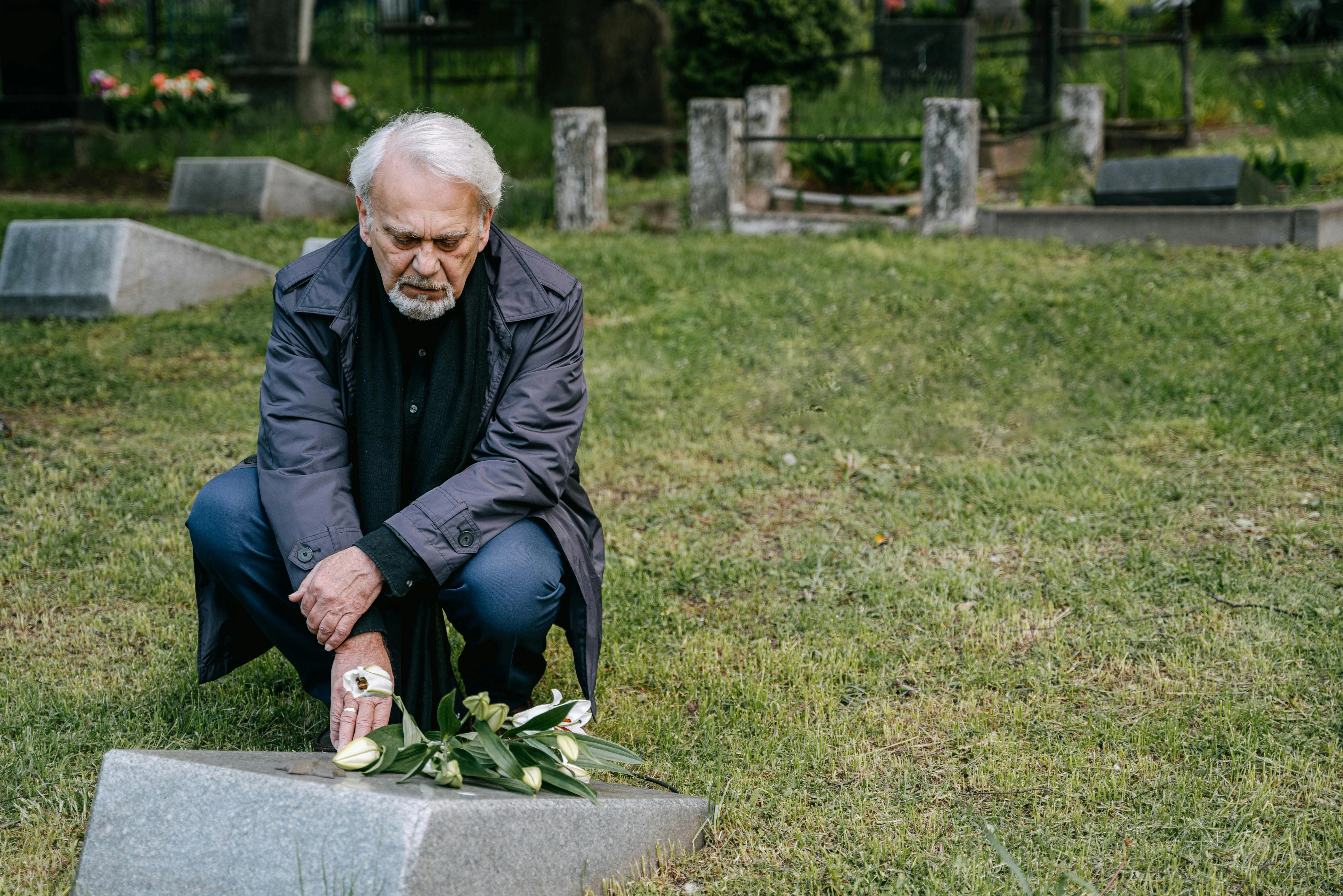 Mourning in the Cemetery