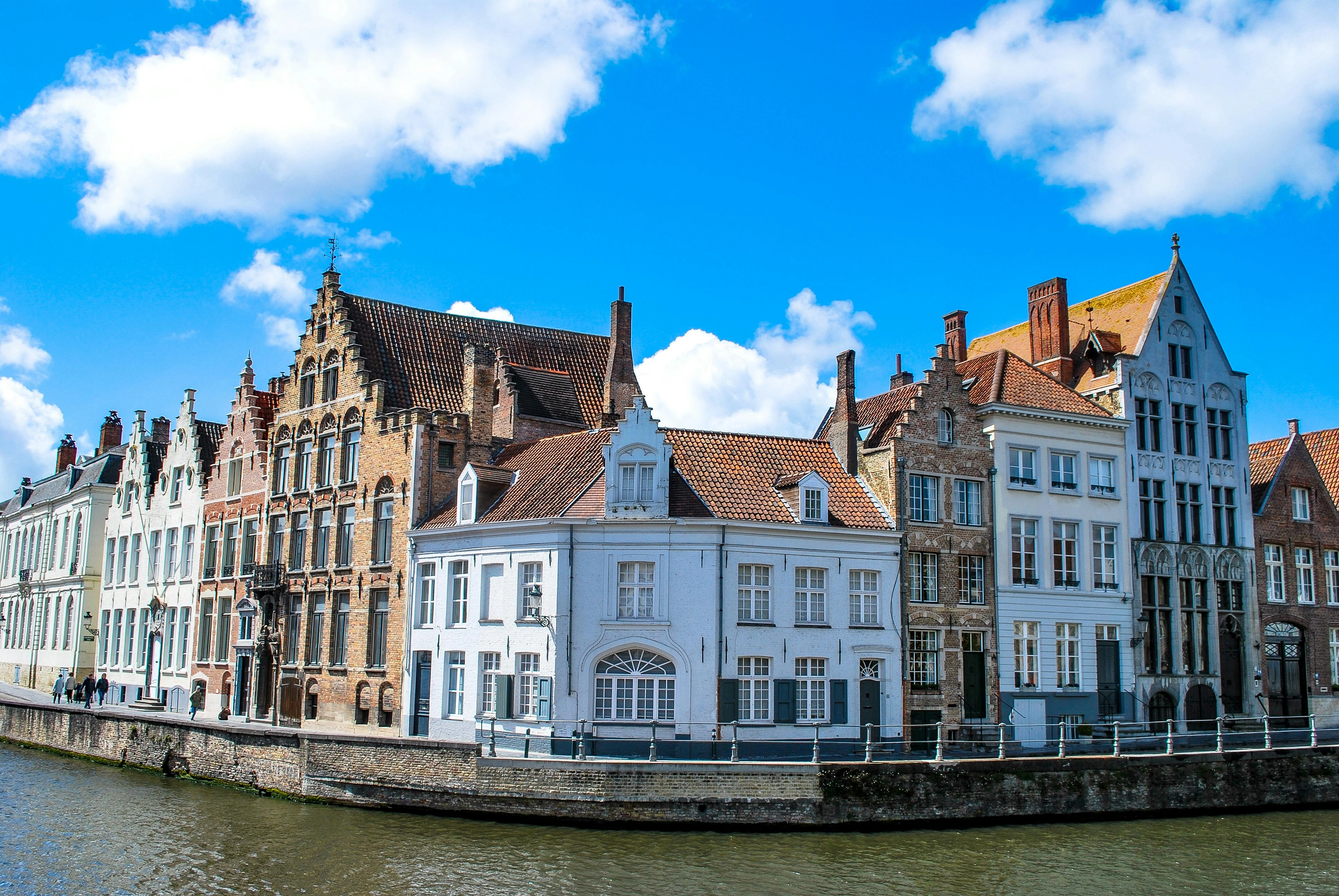 Bruges Canal Historic Architecture Bruges Canal Historic Architecture
