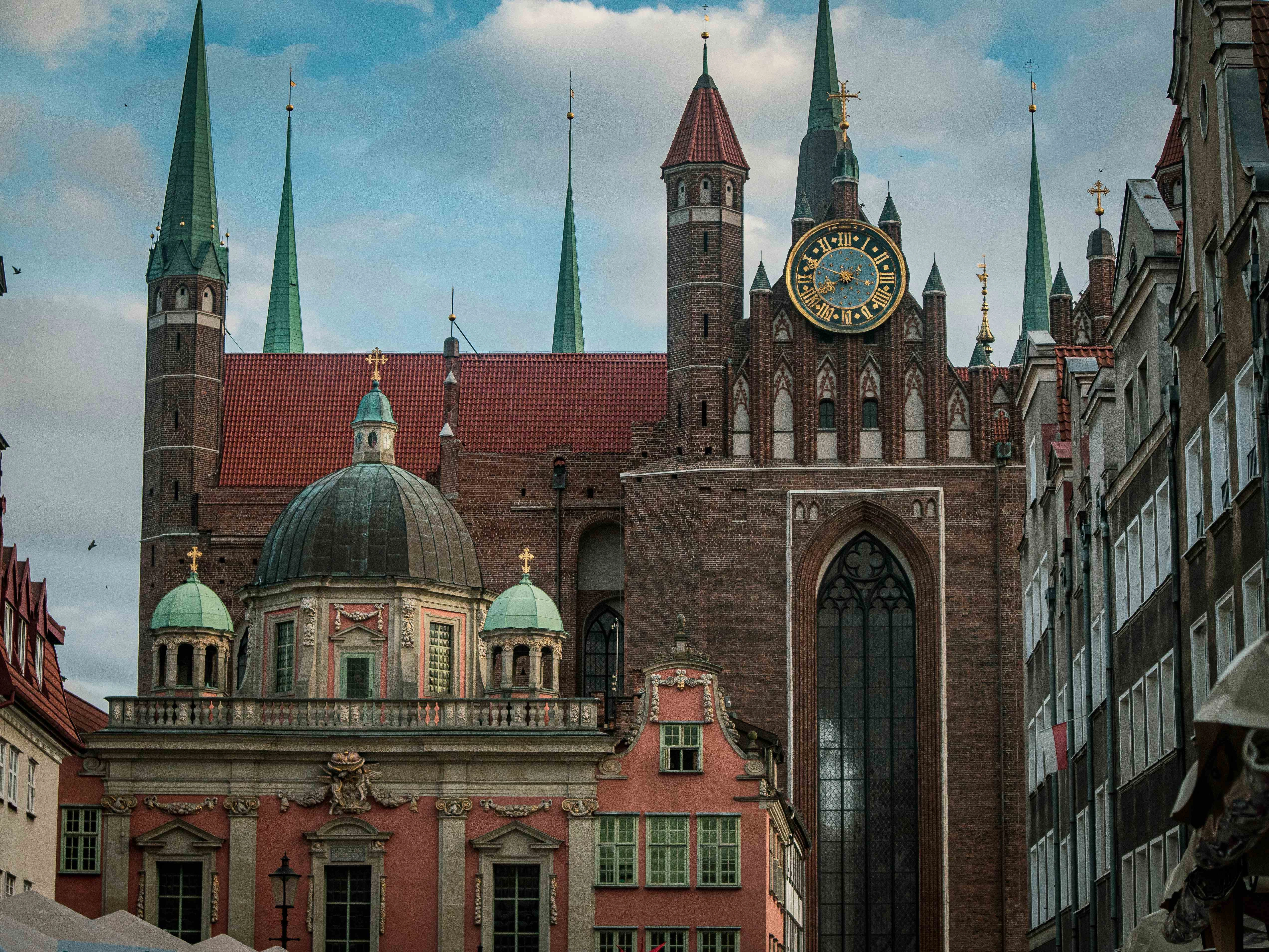 Gdańsk Gothic Cathedral Skyline Gdańsk Gothic Cathedral Skyline