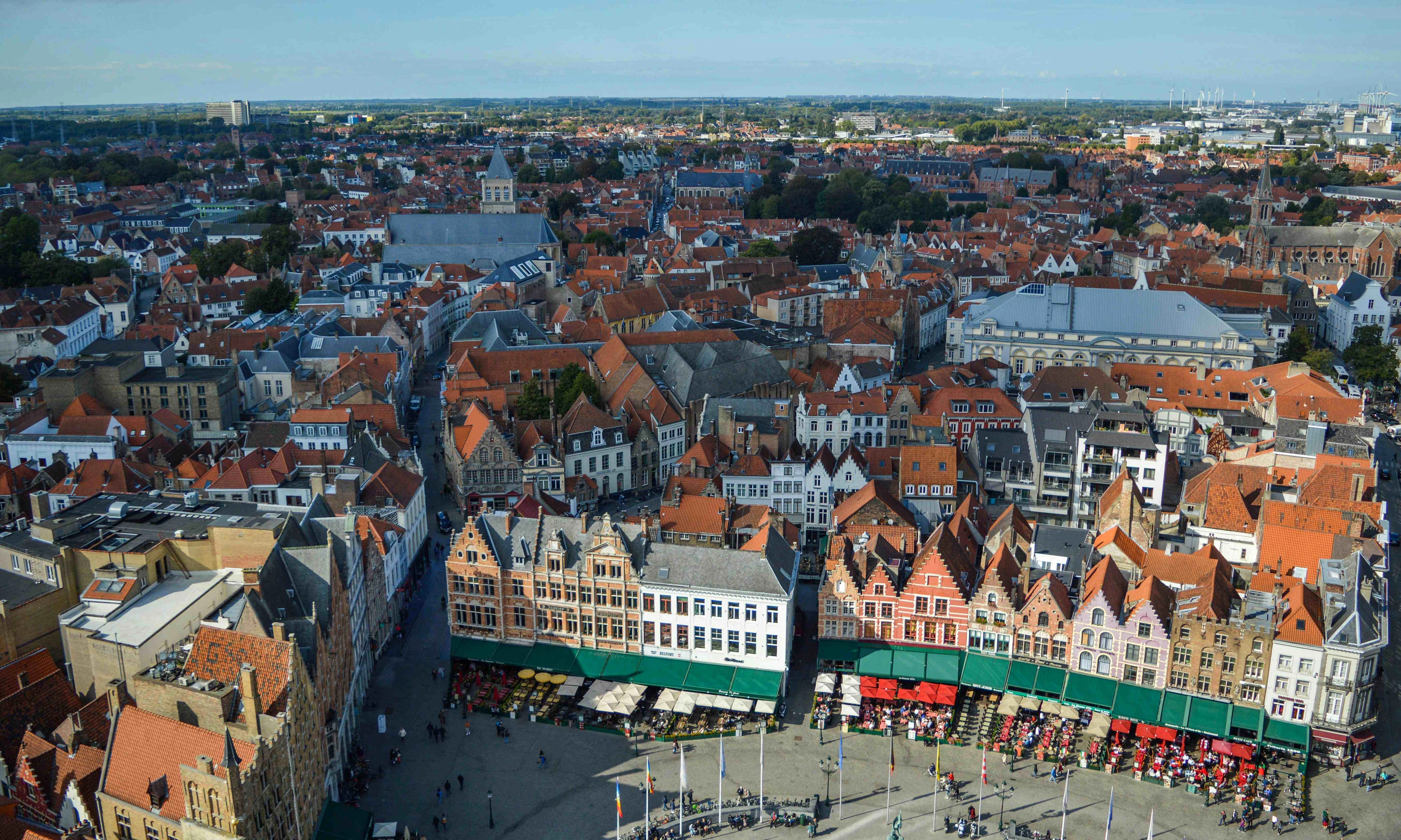 Historic European City Panorama Historic European City Panorama