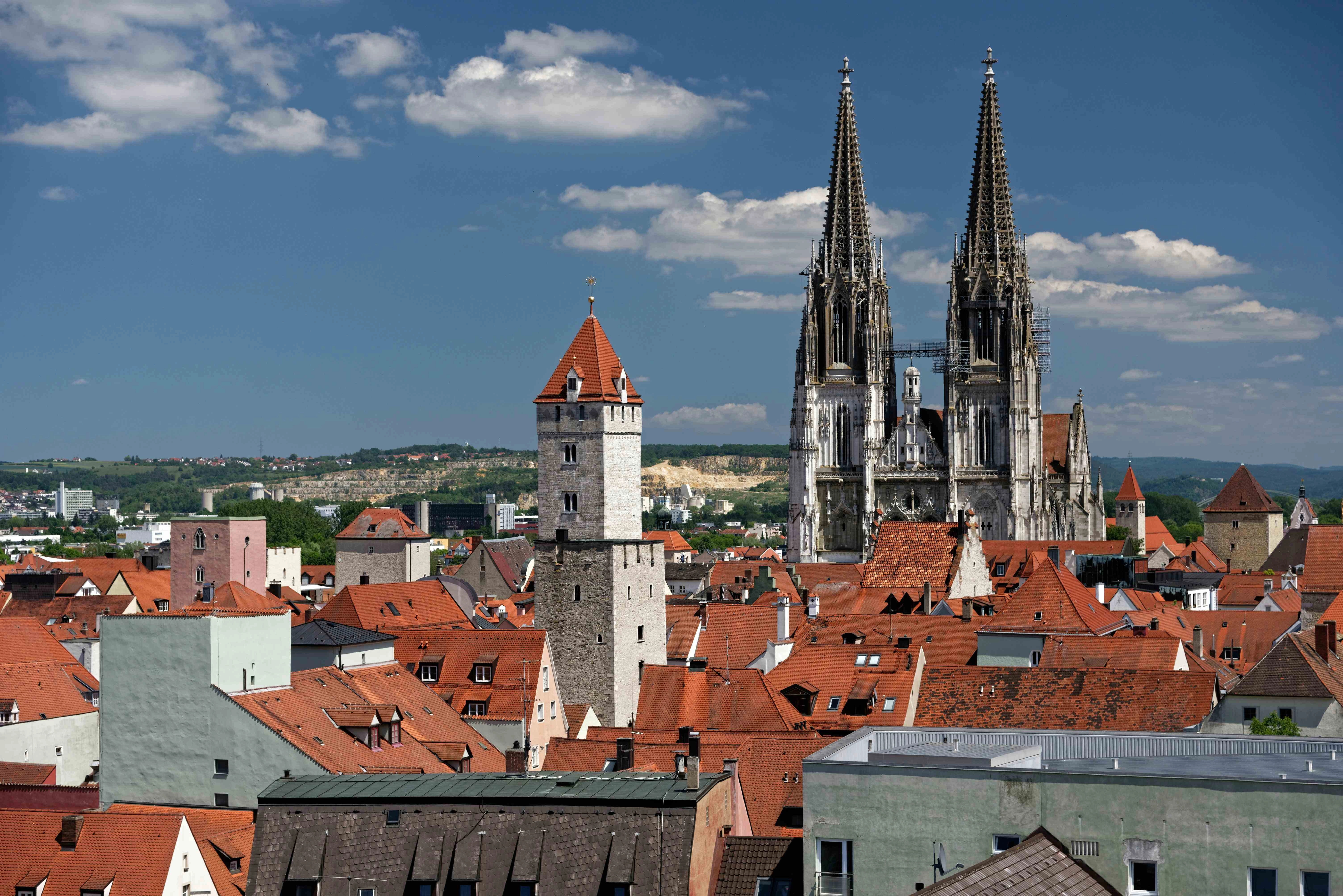 Historic European City Skyline Historic European City Skyline