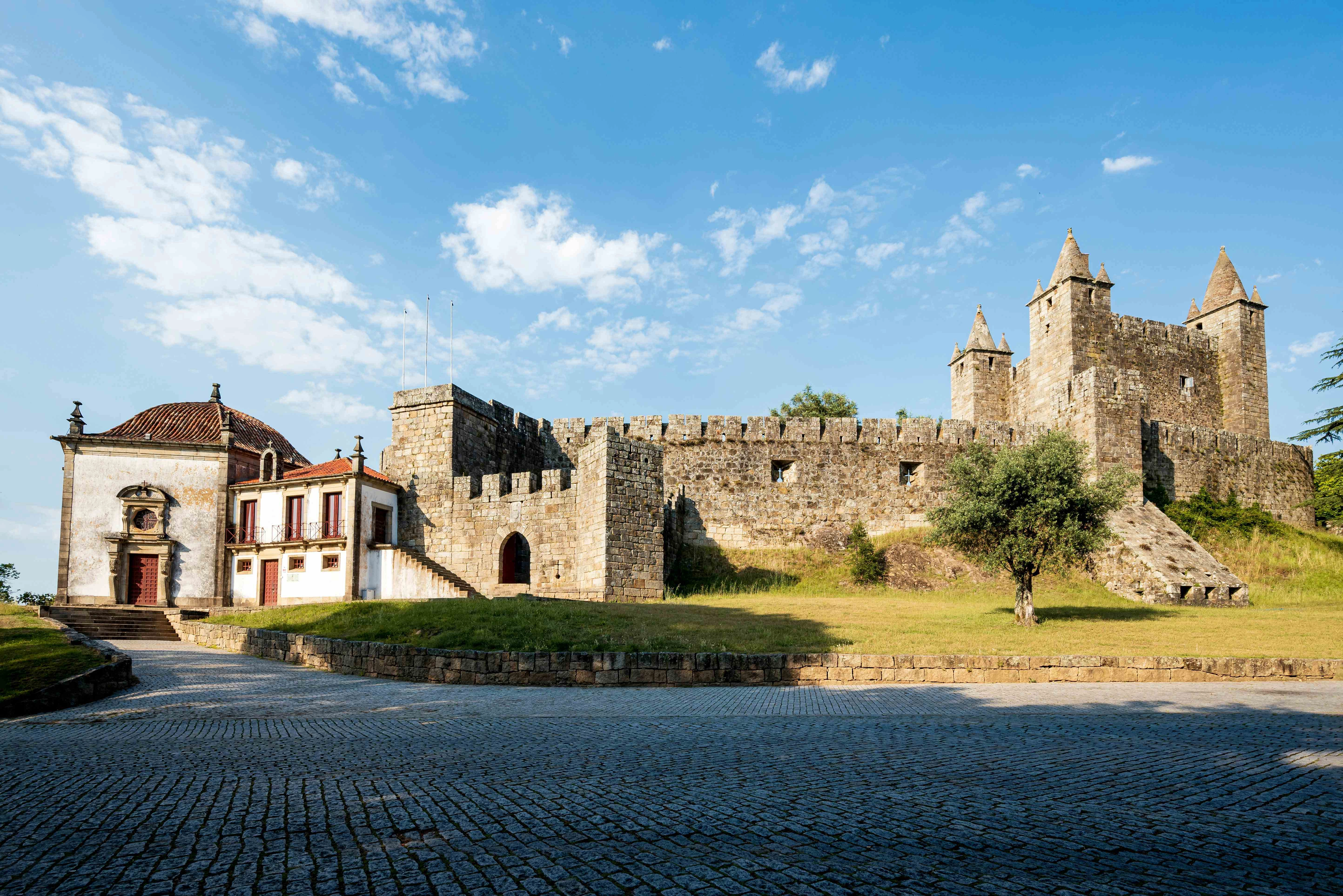 Medieval Castle and Church Medieval Castle and Church