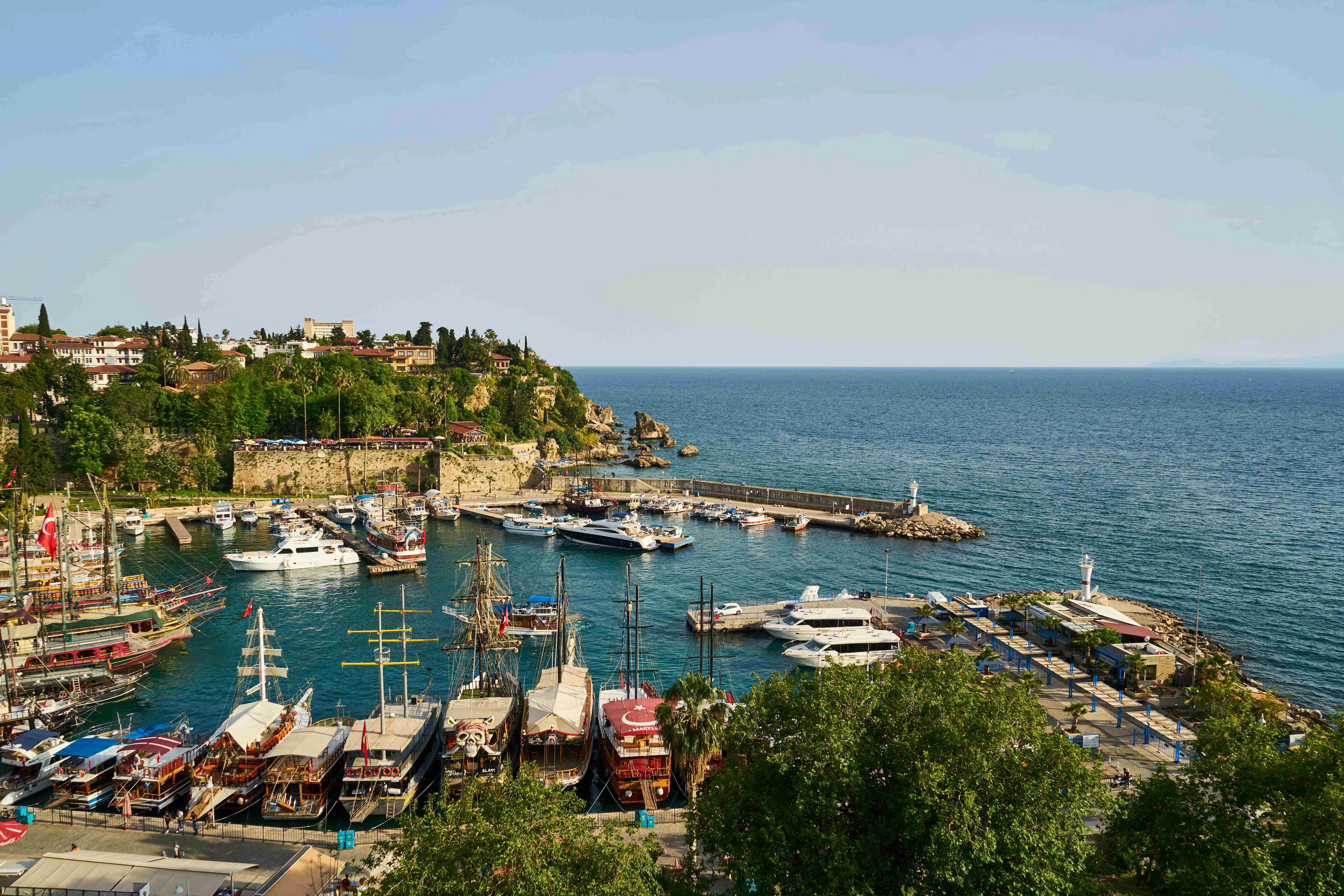 Mediterranean Coastal Harbor Town Mediterranean Coastal Harbor Town
