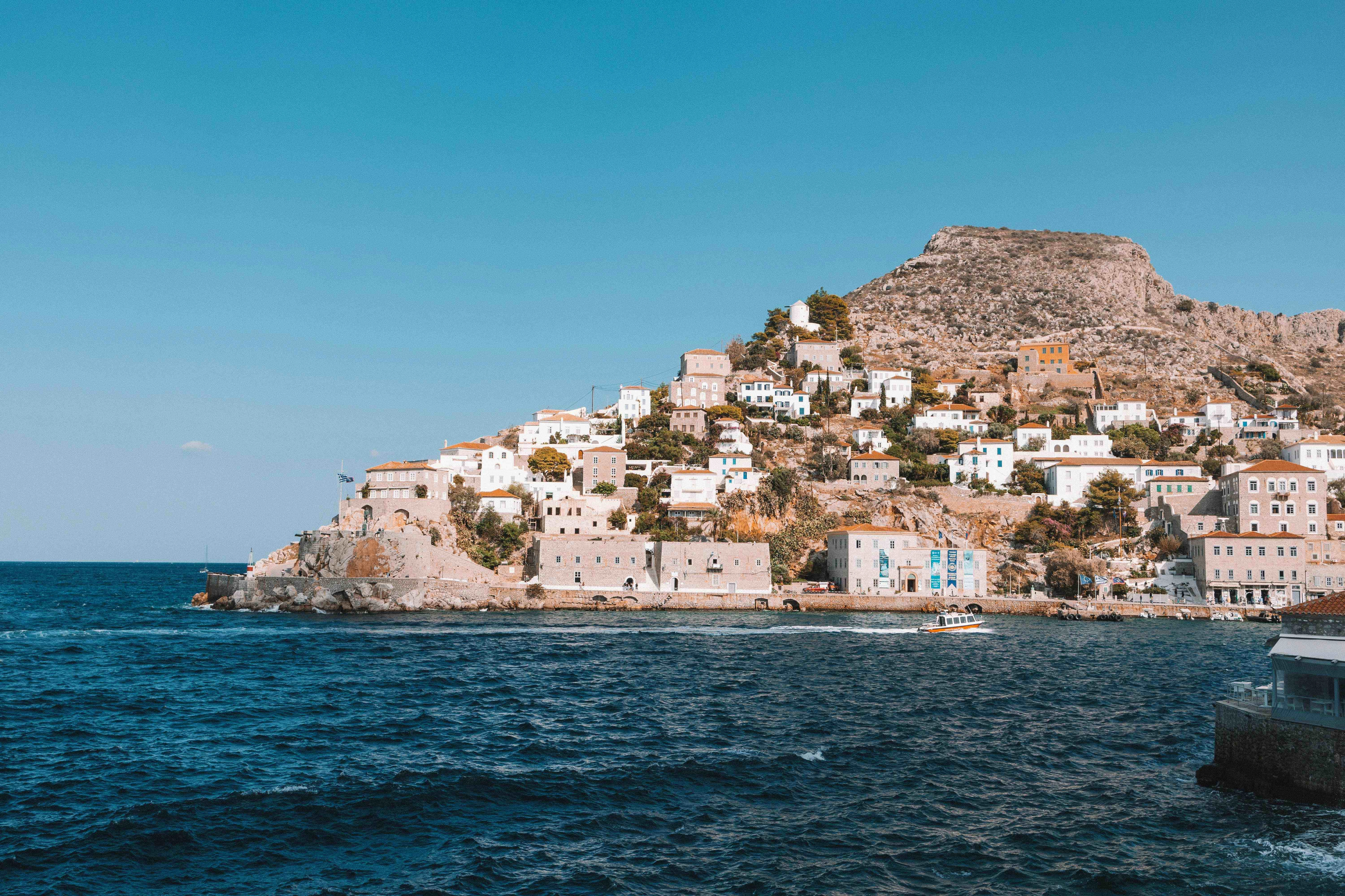 Mediterranean Coastal Town Vista