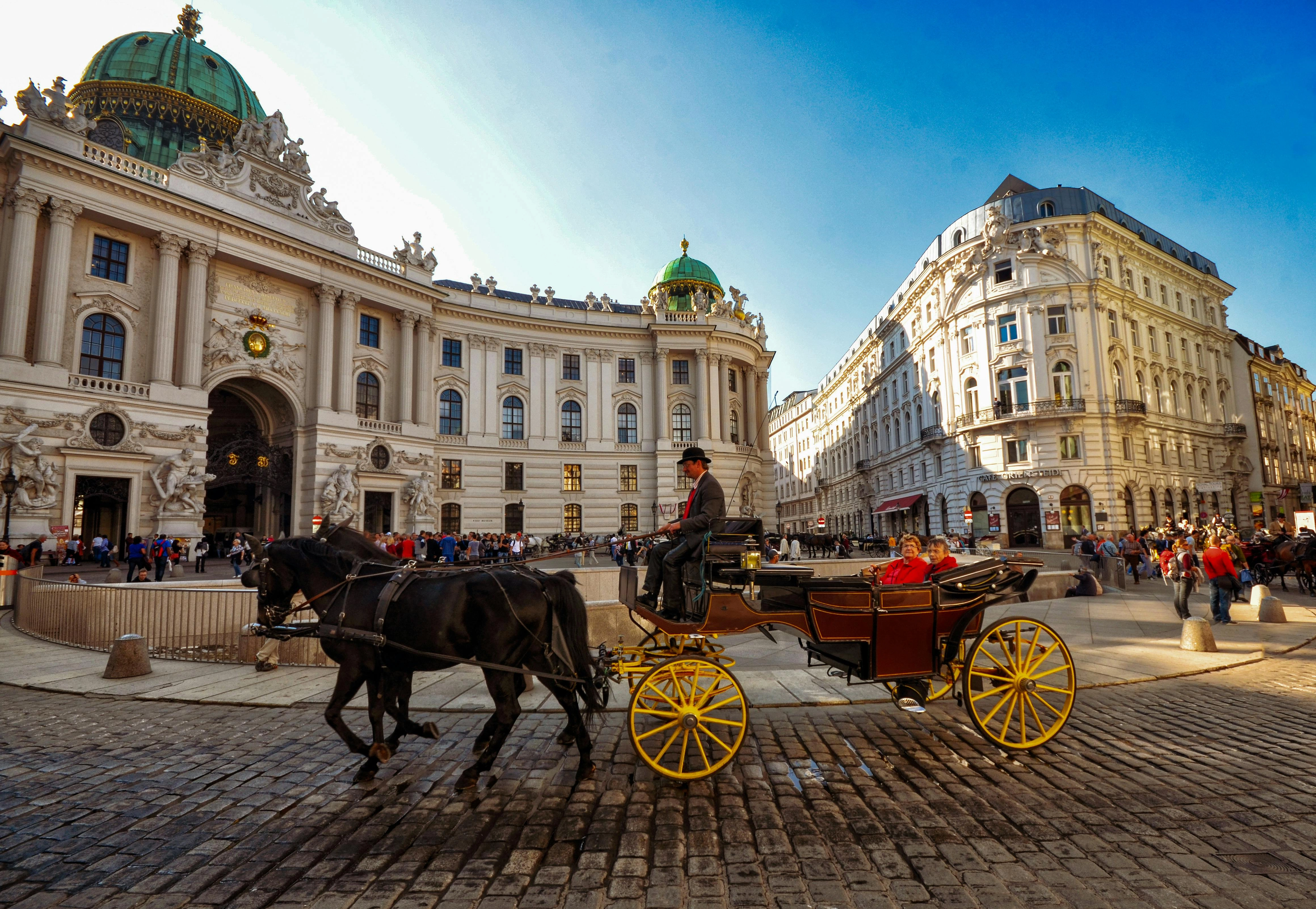 Vienna's Hofburg Palace Square