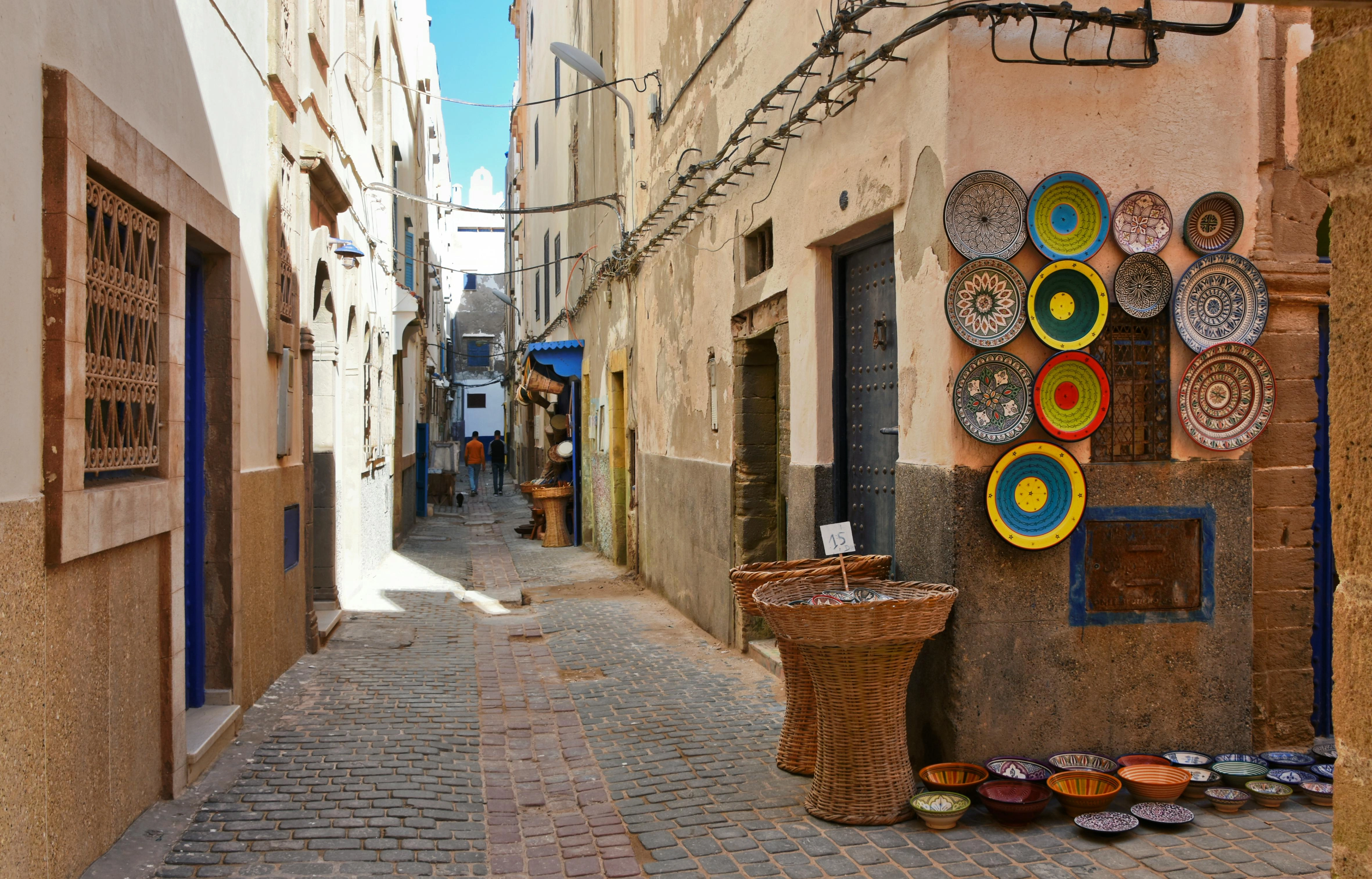 Colorful Moroccan Street Scene