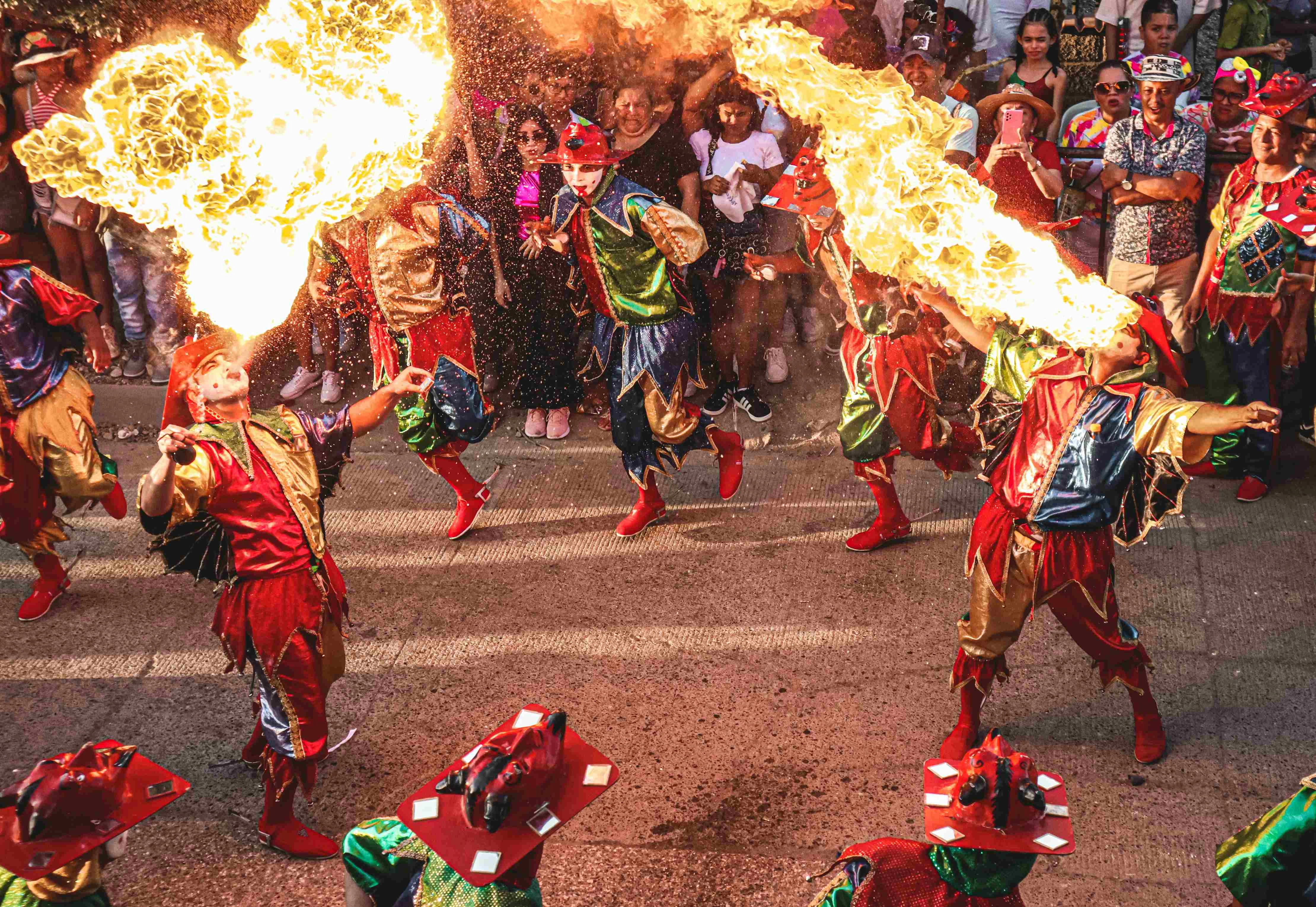 Fiery Carnival Dance Performance