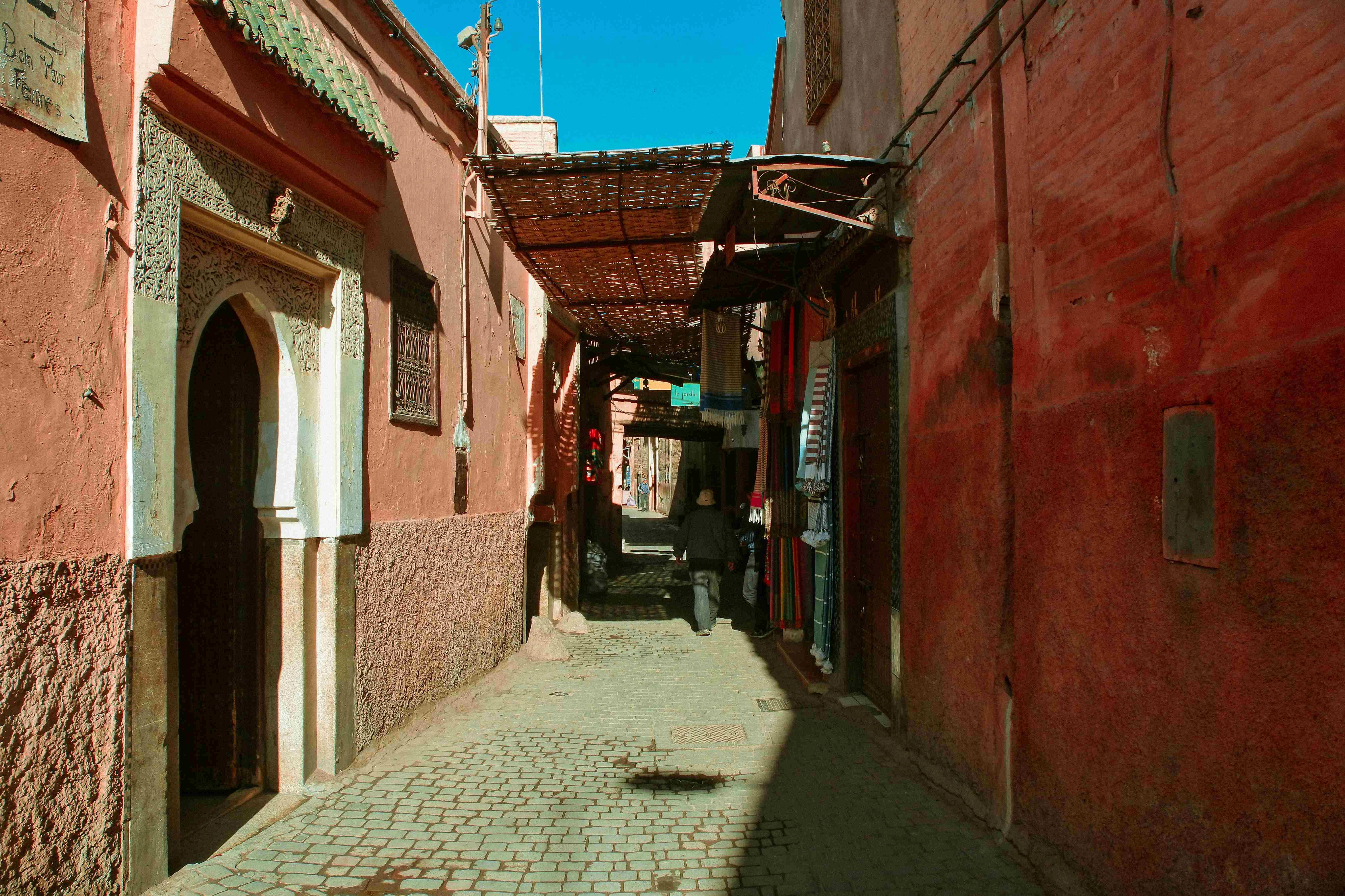Moroccan Medina Alleyway Moroccan Medina Alleyway
