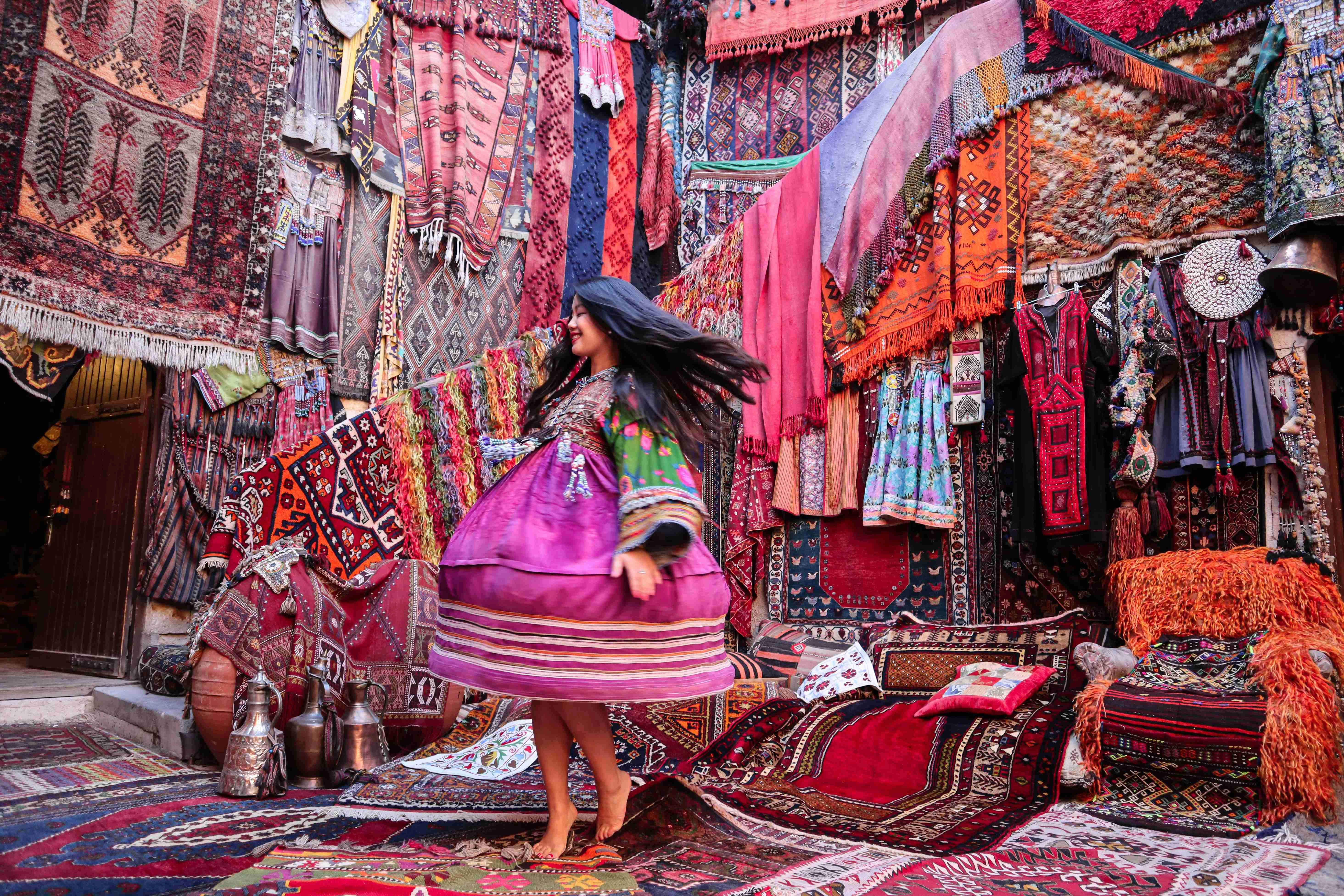 Vibrant Textile Market Dance Vibrant Textile Market Dance